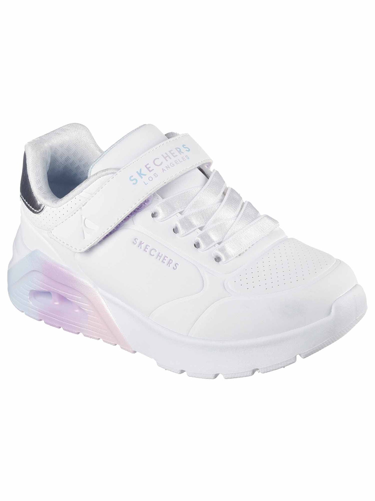 SNEAKERS UNO LITE SKECHERS BAMBINA BIANCO