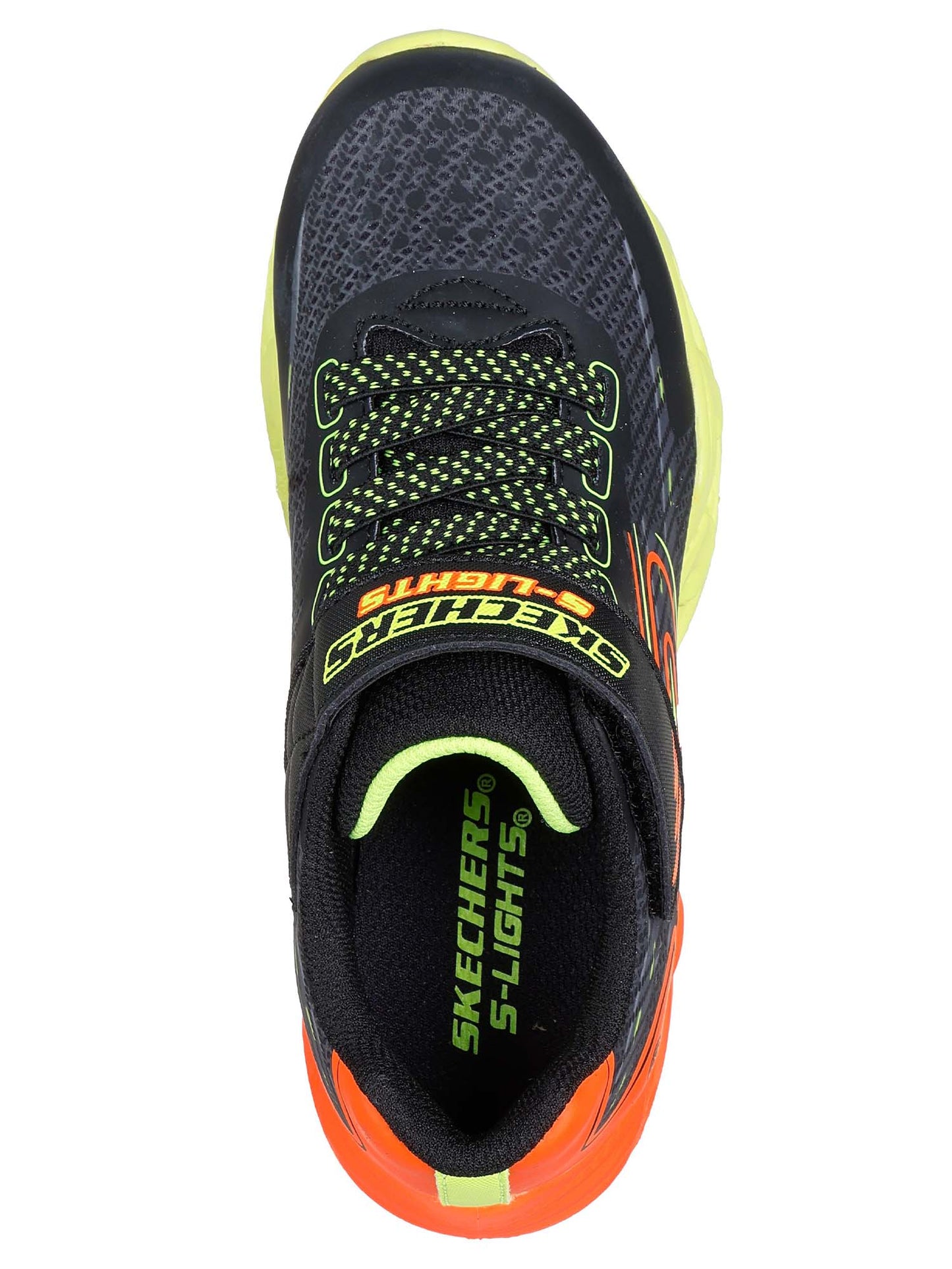 SNEAKERS CON LUCI VORTEX 2.0 SKECHERS DA BAMBINO NERO