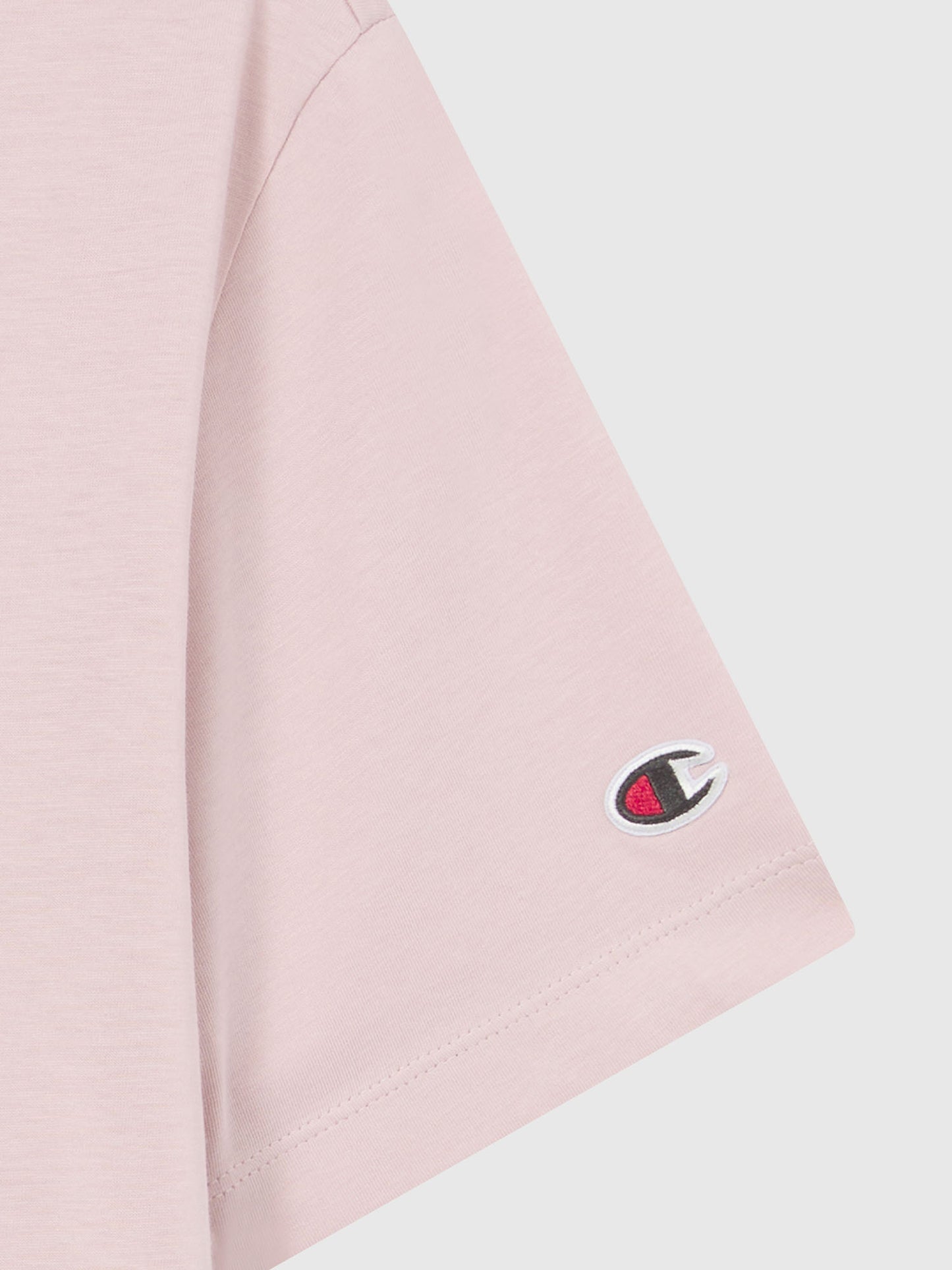 T-SHIRT COLLO A V CHAMPION DA DONNA ROSA