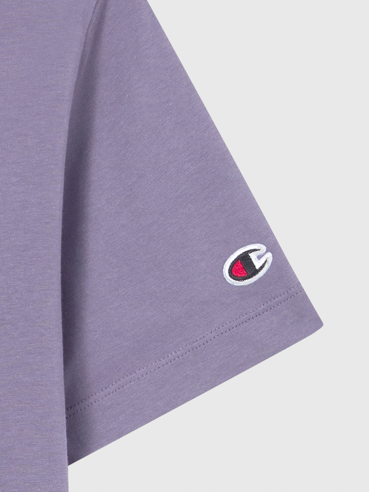 T-SHIRT COLLO A V CHAMPION DA DONNA LILLA