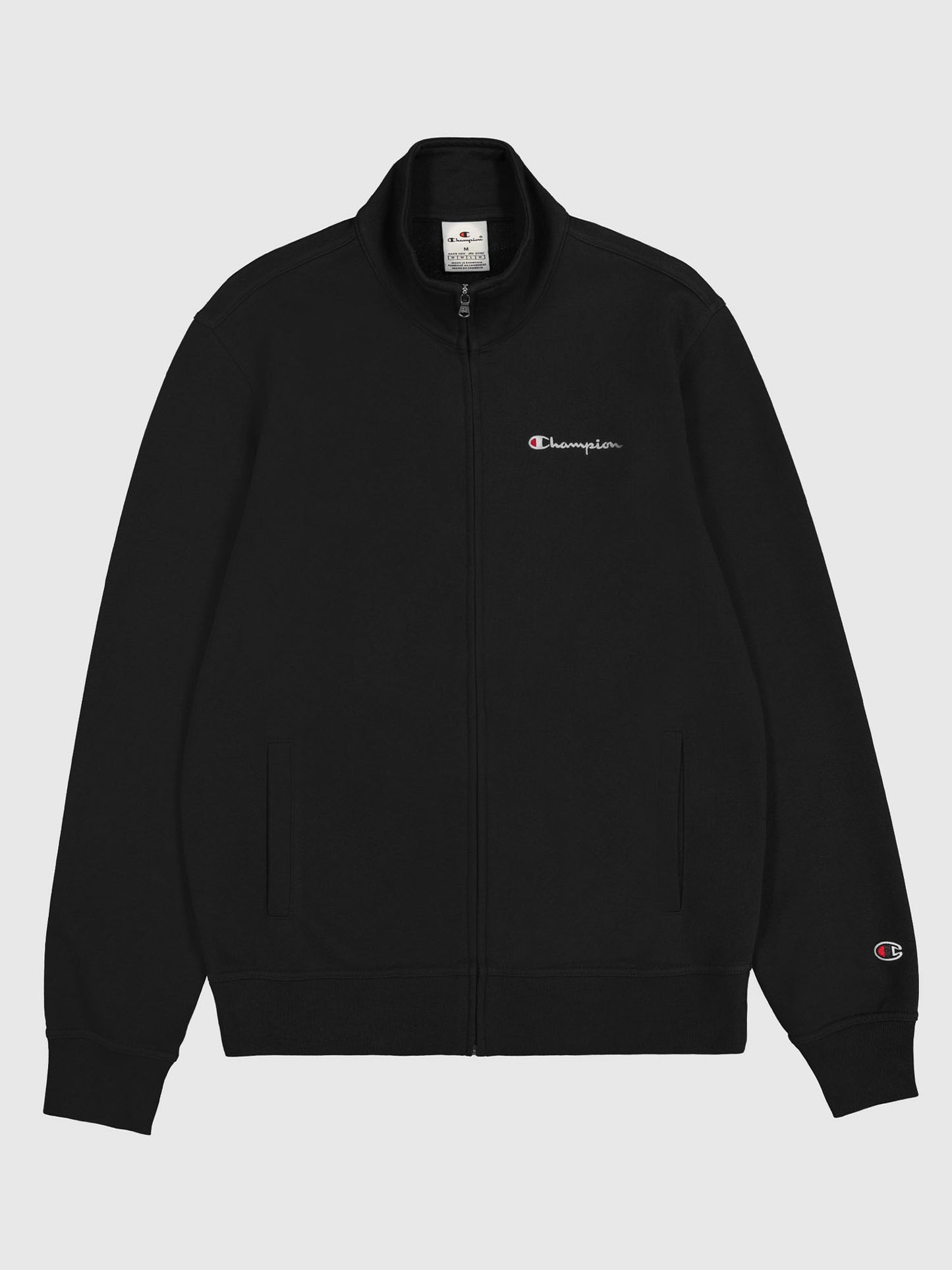 FELPA CON ZIP CHAMPION UOMO NERO