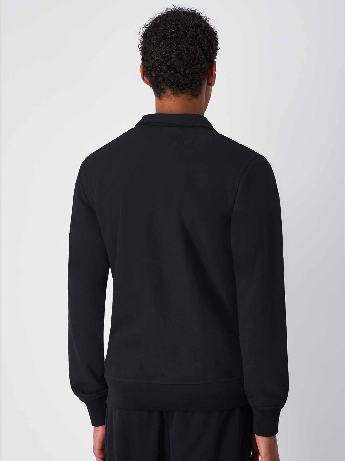 FELPA CON ZIP CHAMPION UOMO NERO