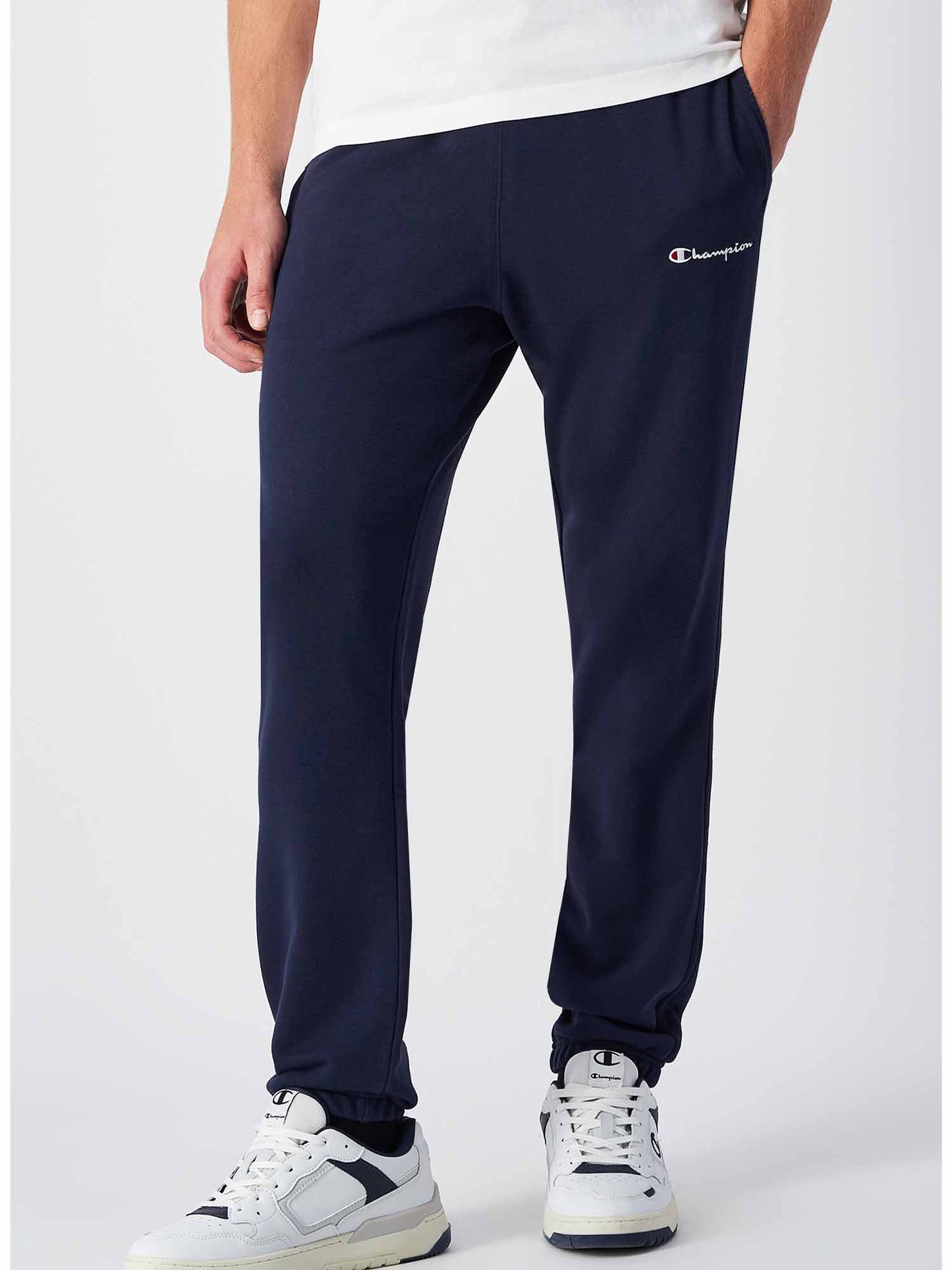 PANTALONE JOGGERS CON ELASTICO CHAMPION UOMO BLU