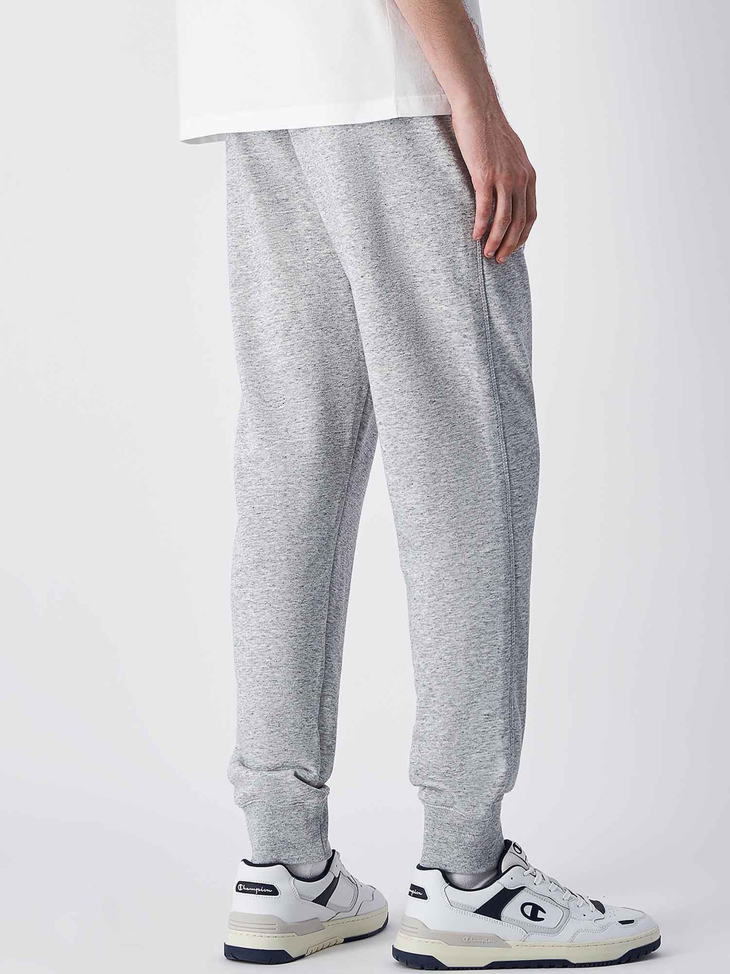 PANTALONE JOGGERS CON ZIP CHAMPION UOMO GRIGIO