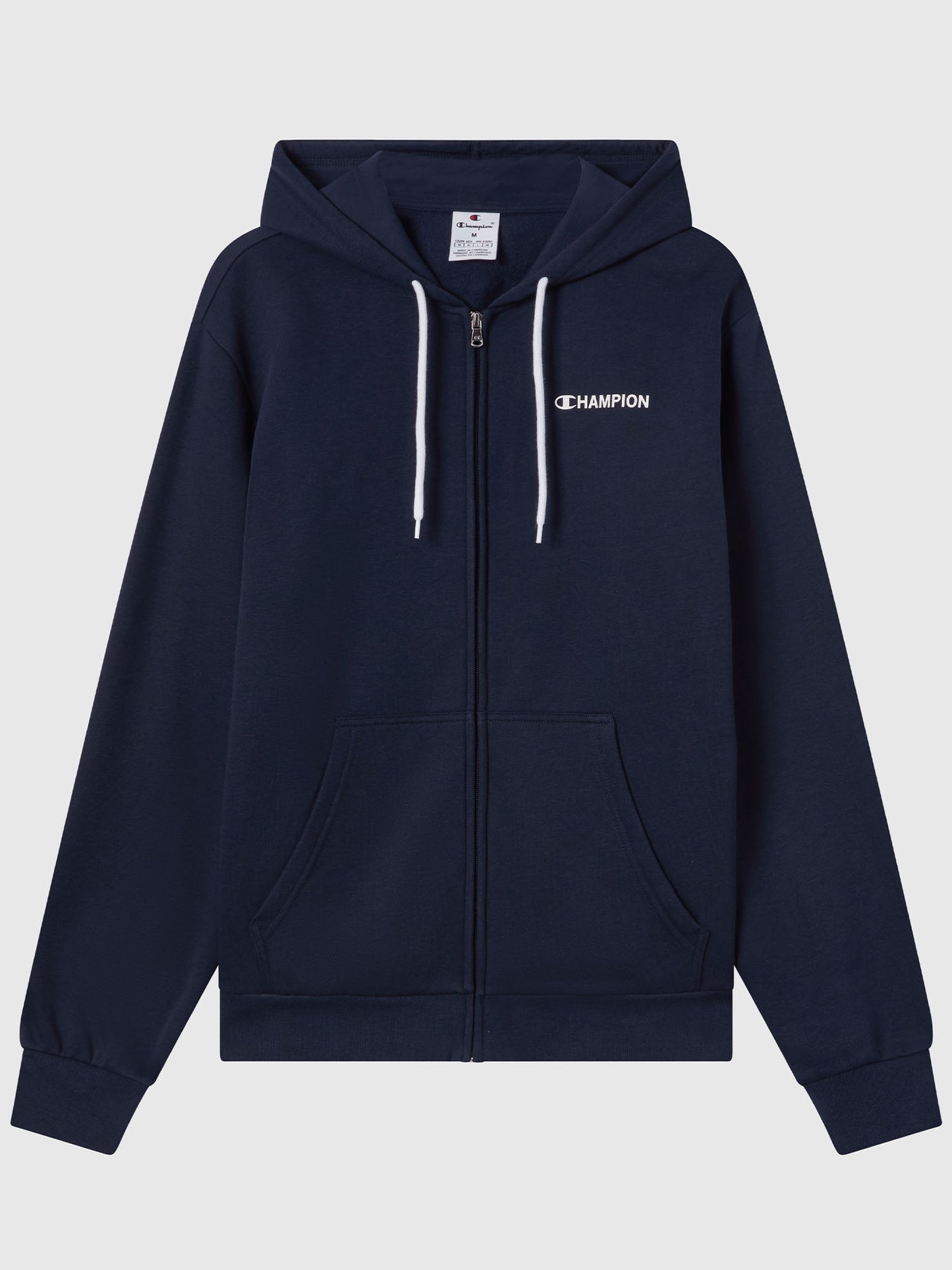 FELPA FULL ZIP CHAMPION DA UOMO BLU