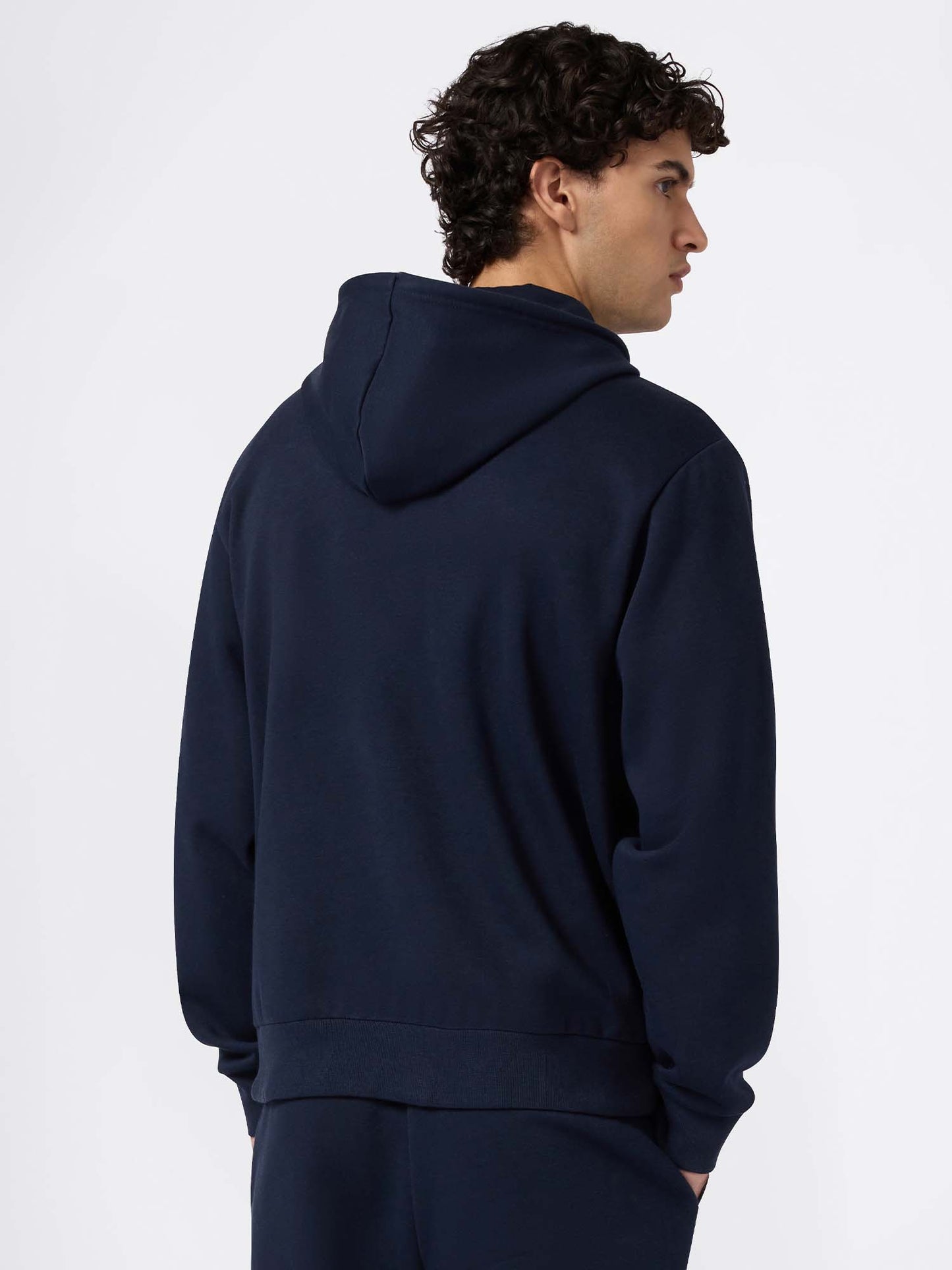 FELPA FULL ZIP CHAMPION DA UOMO BLU