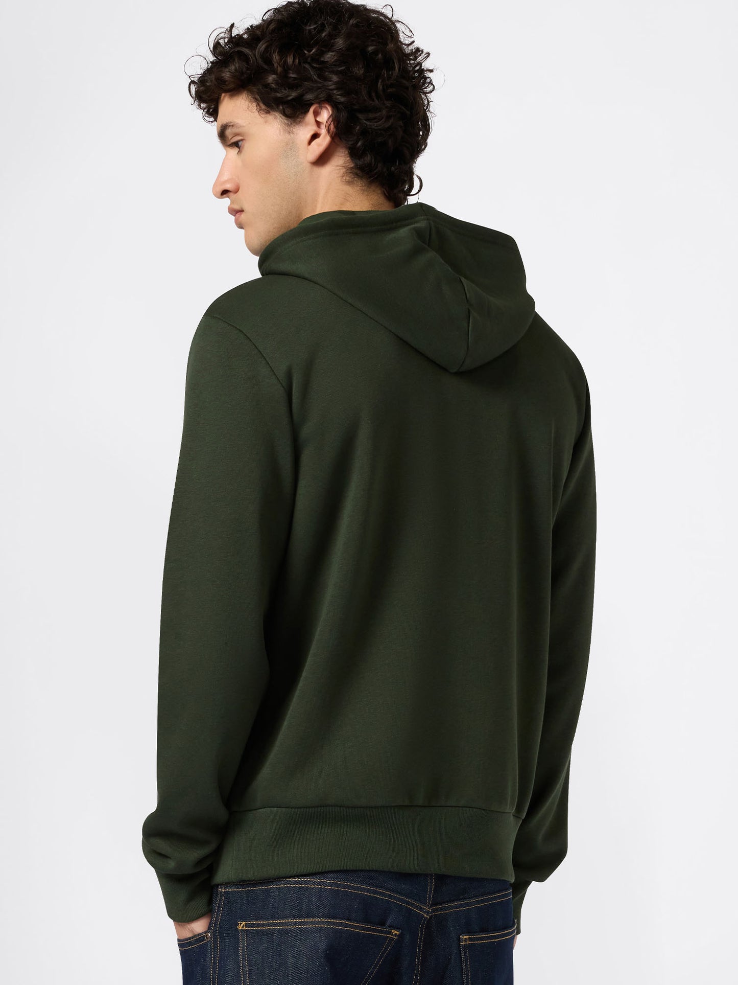 FELPA FULL ZIP CHAMPION DA UOMO VERDE