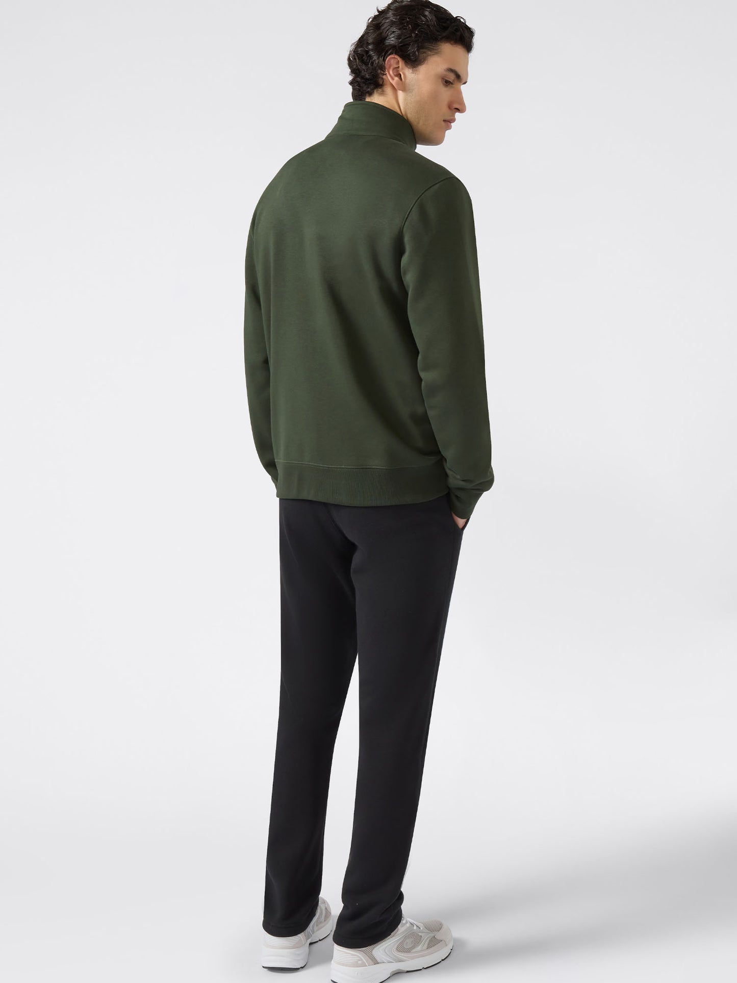 TUTA FULL ZIP CHAMPION DA UOMO VERDE
