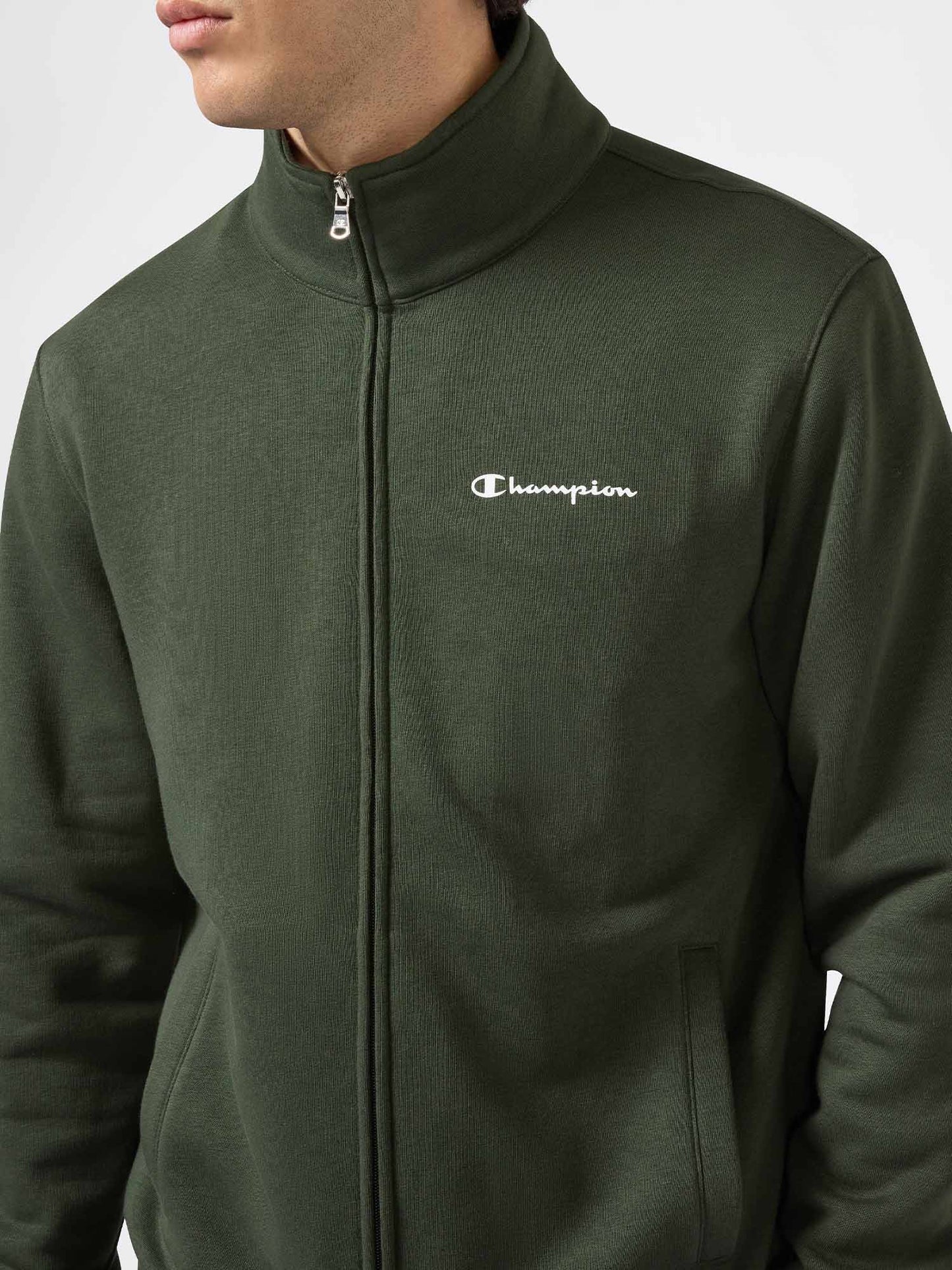 TUTA FULL ZIP CHAMPION DA UOMO VERDE