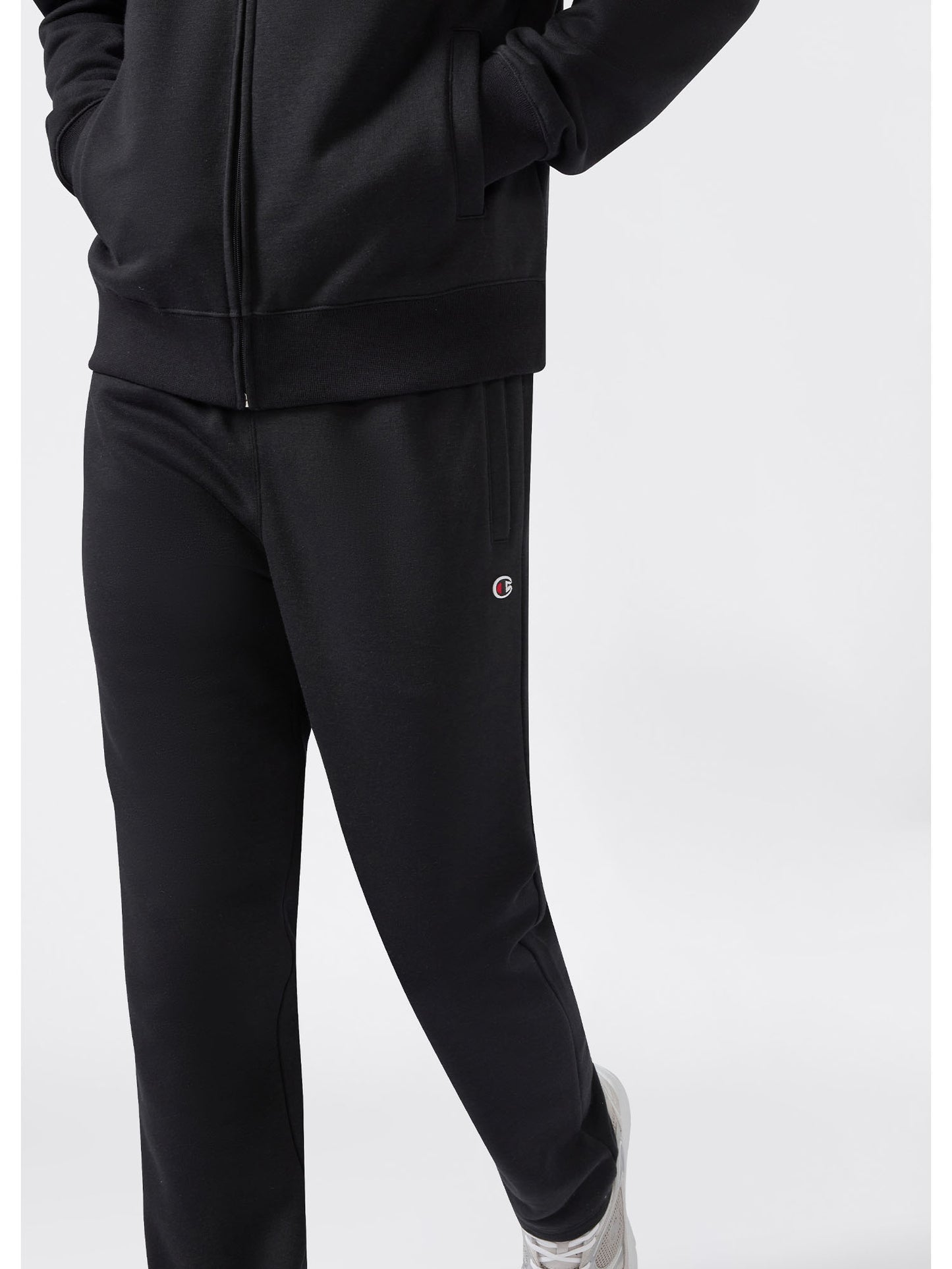 TUTA FULL ZIP CHAMPION DA UOMO NERO