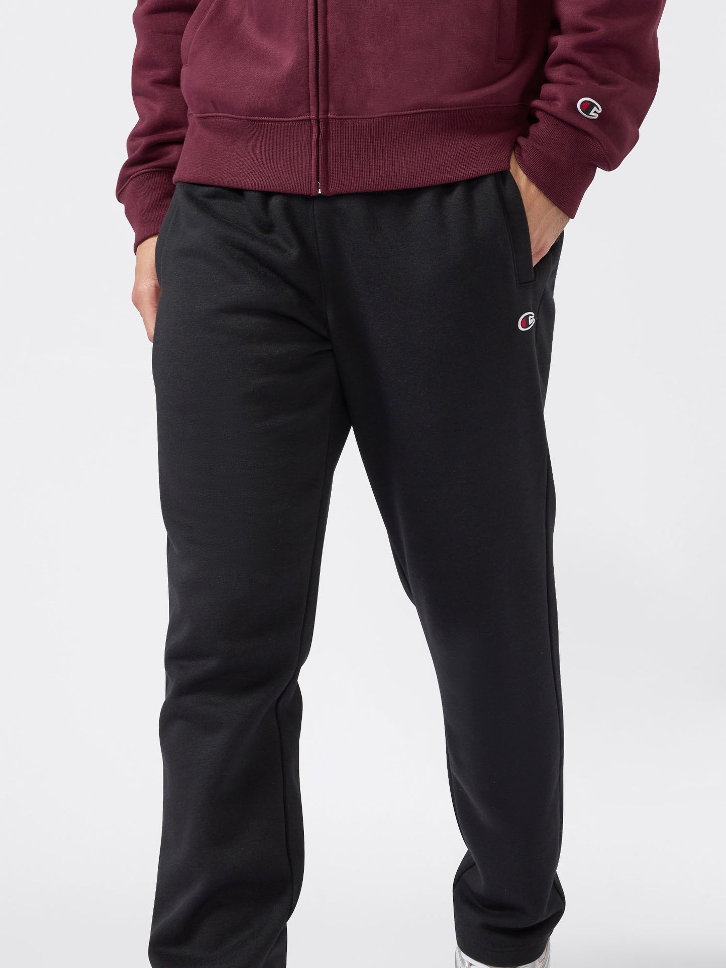 TUTA FULL ZIP CHAMPION DA UOMO BORDEAUX