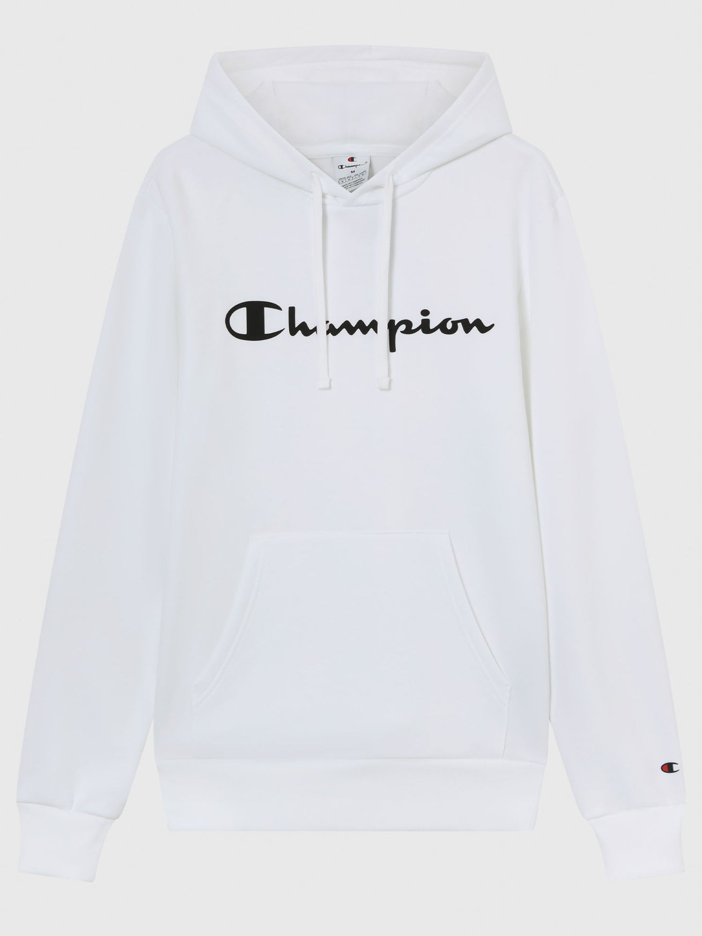 FELPA CON CAPPUCCIO CHAMPION DA UOMO BIANCO