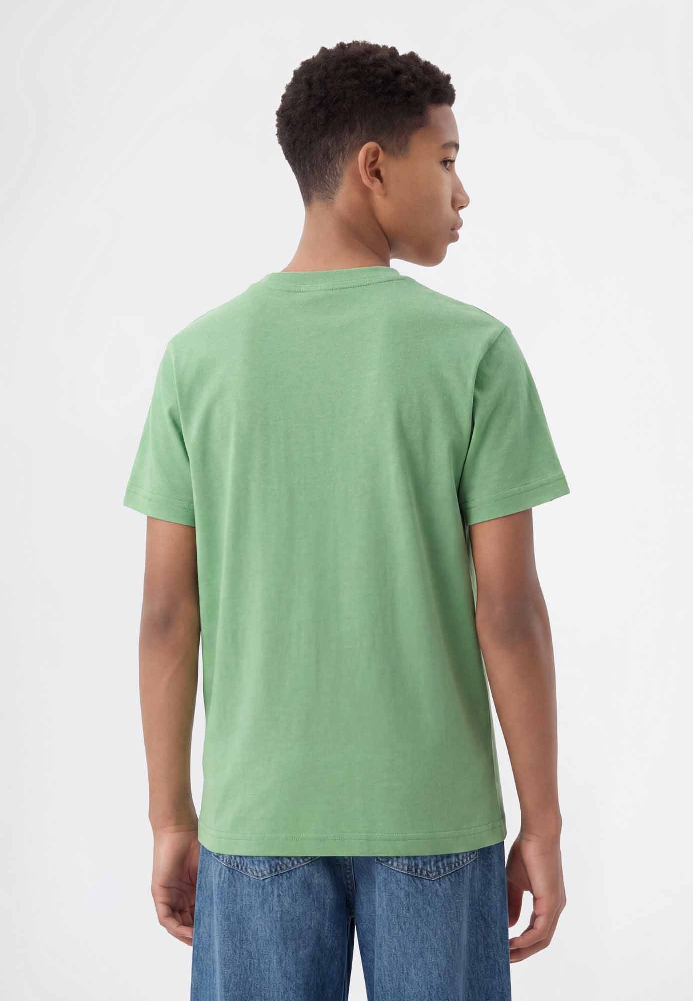 Champion B. T-shirt a maniche lunghe Unisex bambino verde