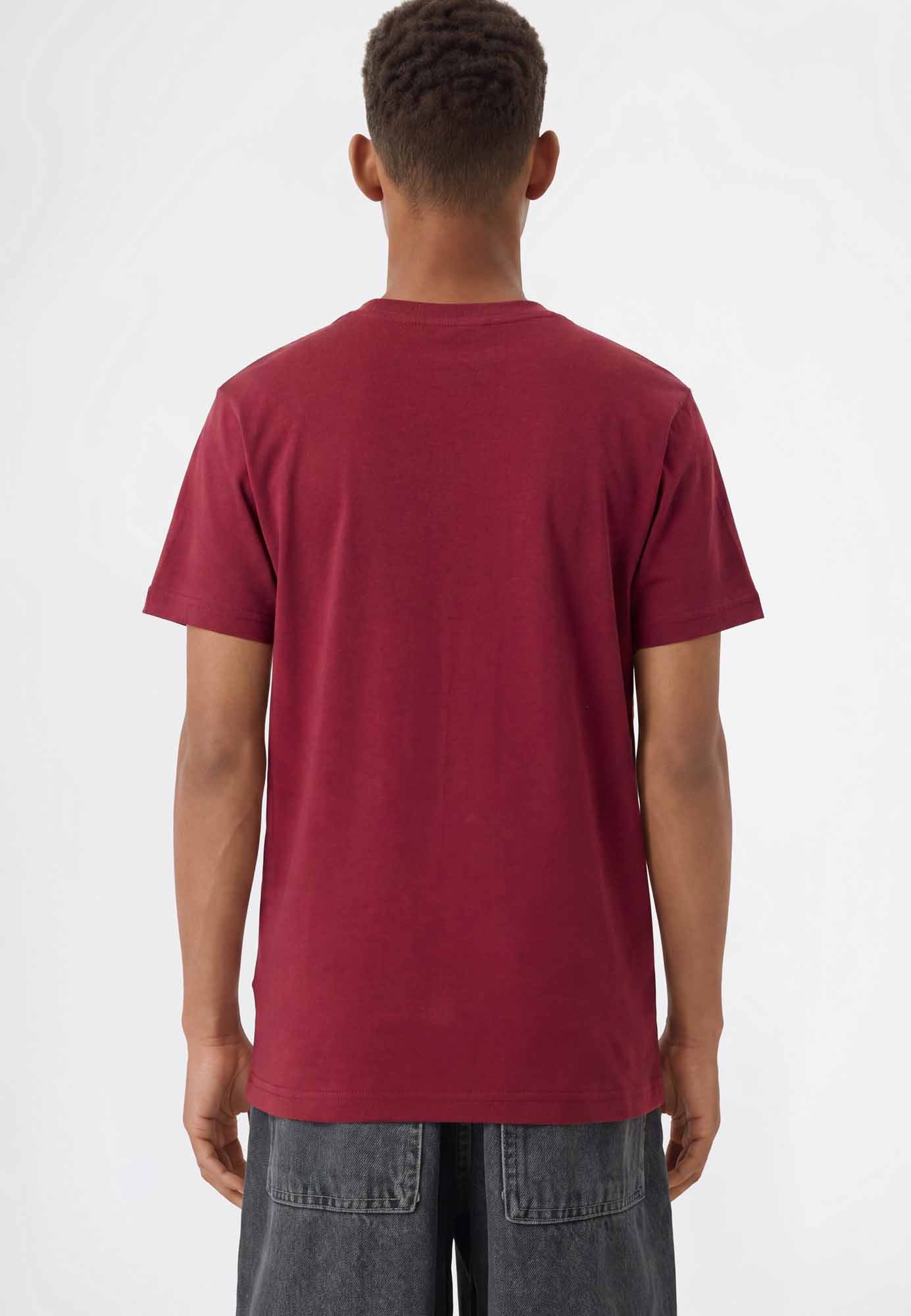 Champion 307259 rs508, t-shirt a maniche lunghe Unisex bambino bordeaux