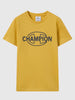 t-shirt-girocollo-con-logo-champion-da-bambino-giallo