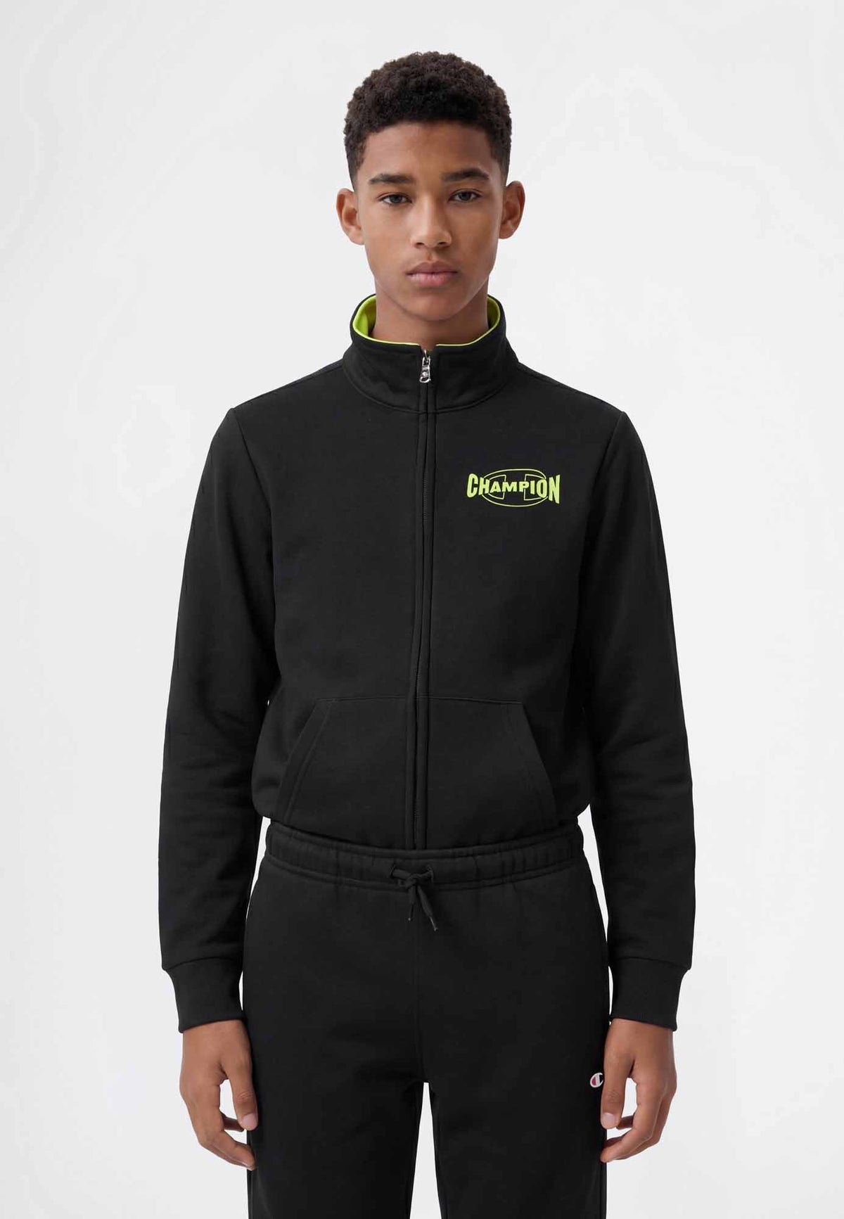 Champion b. tuta fl da bambino/a nero