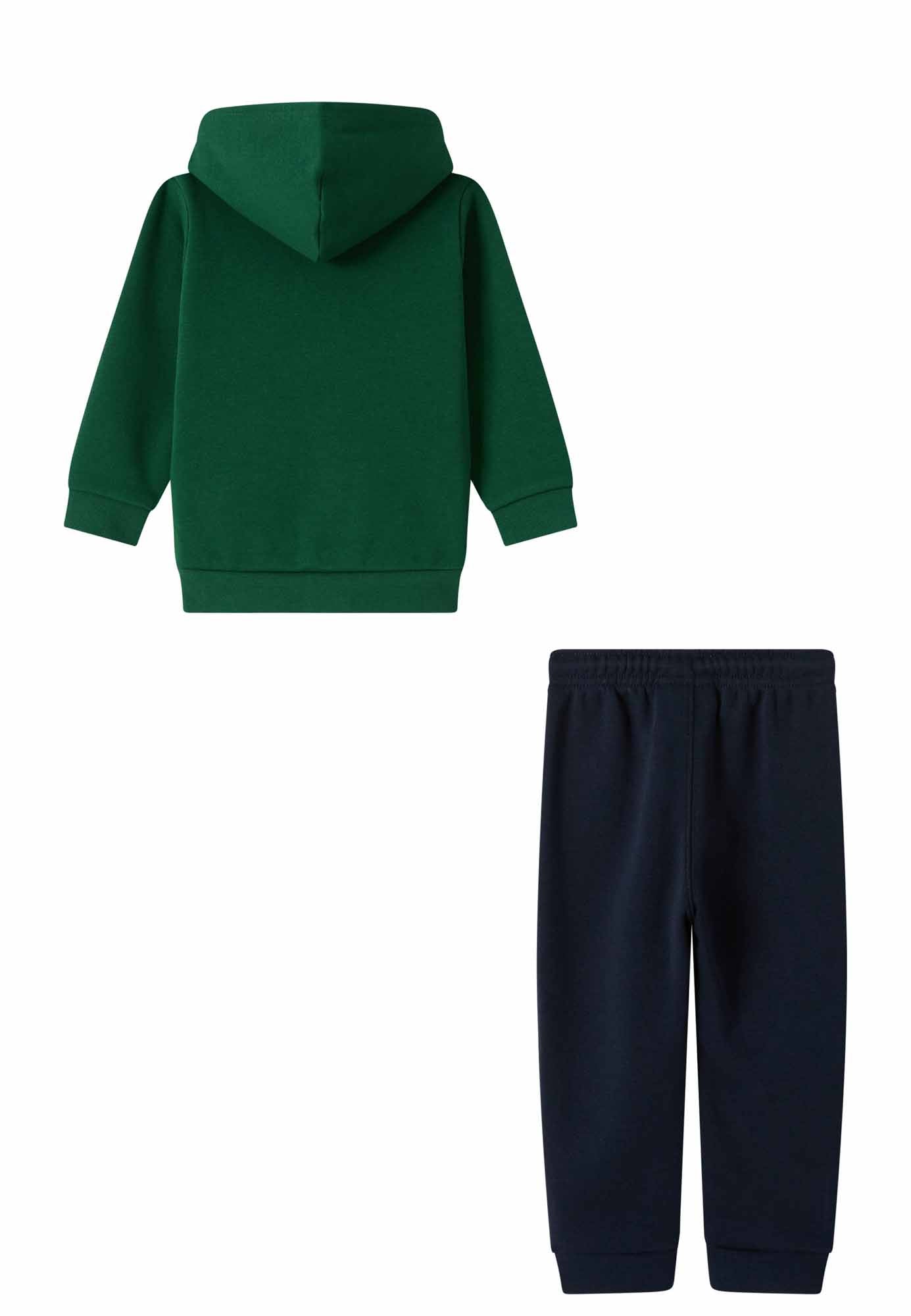 Champion B. Tuta, tuta da unisex bambino verde