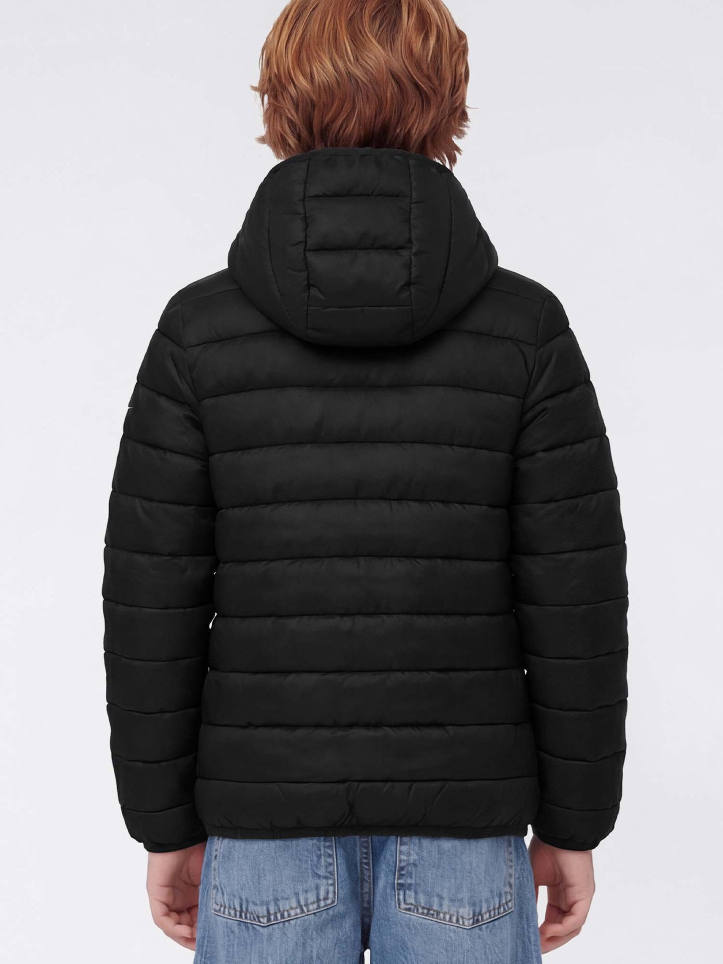 Giubbino con cappuccio unisex bambino Champion nero