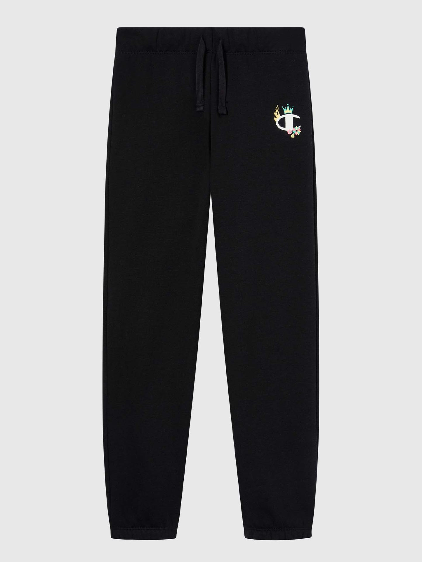 PANTALONE SPORTIVO CHAMPION DA BAMBINA NERO