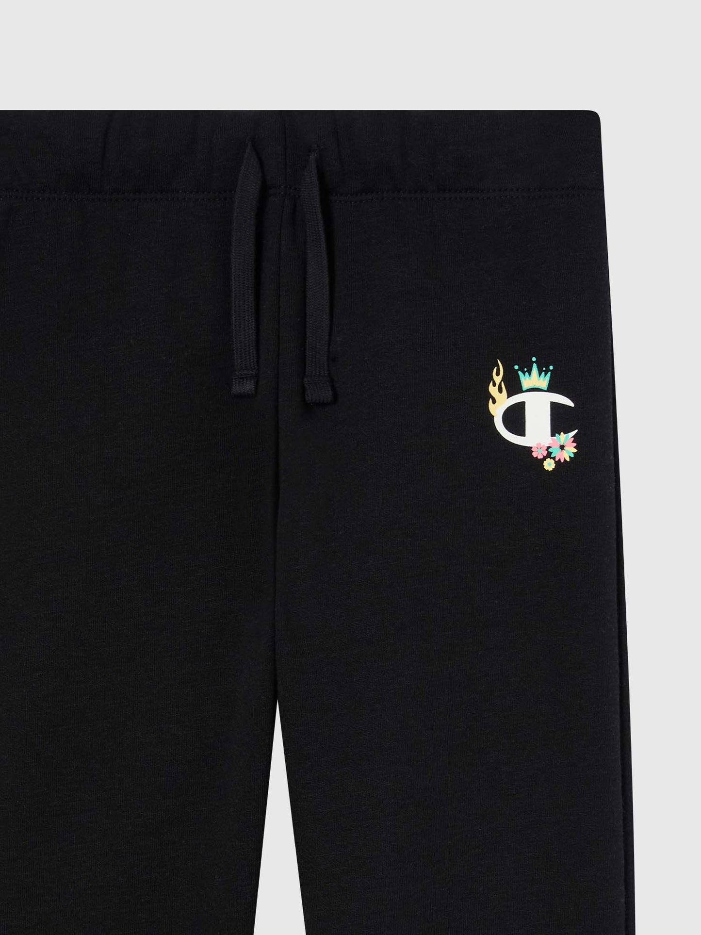 PANTALONE SPORTIVO CHAMPION DA BAMBINA NERO