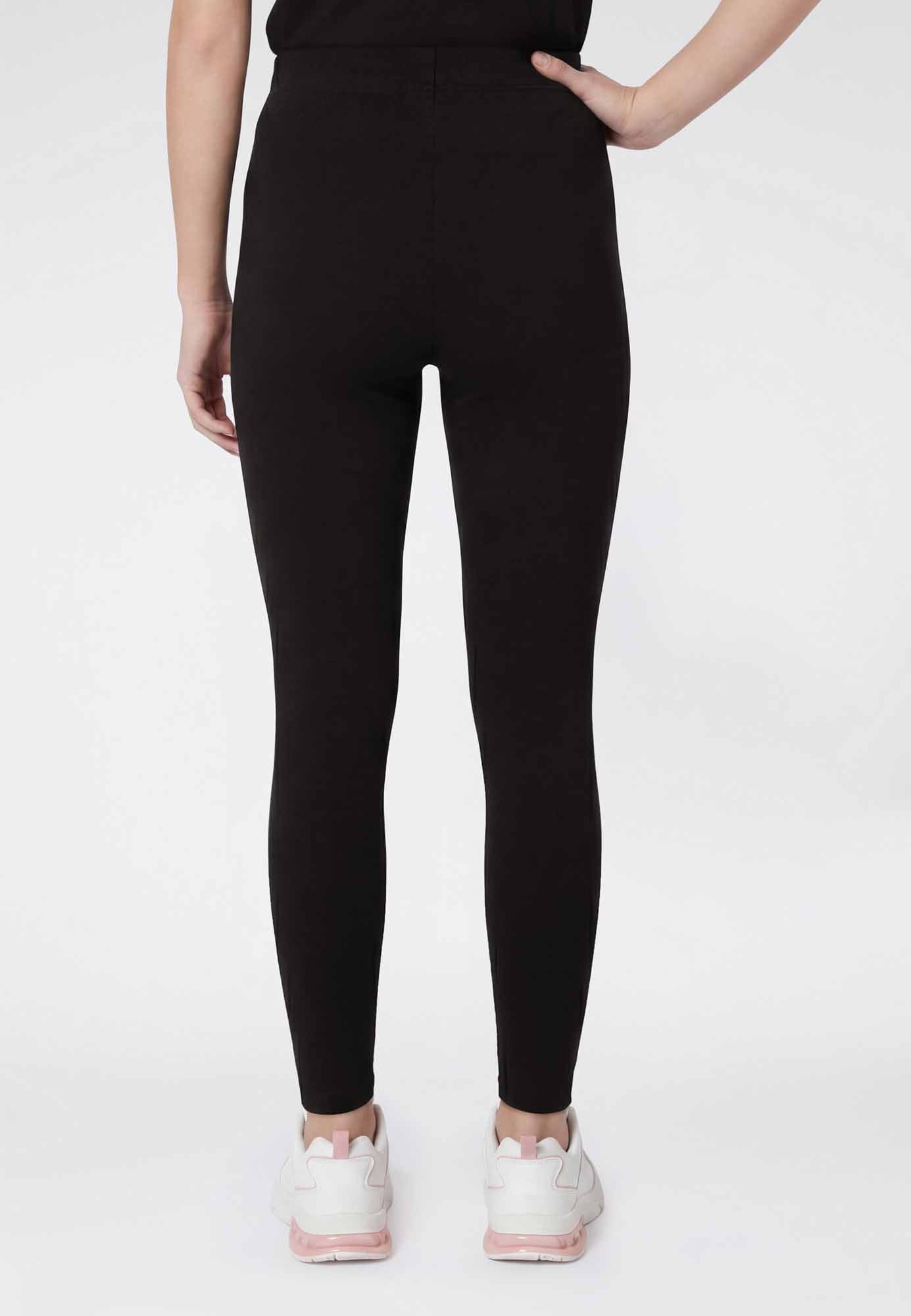 Champion G. Leggings da unisex bambino nero