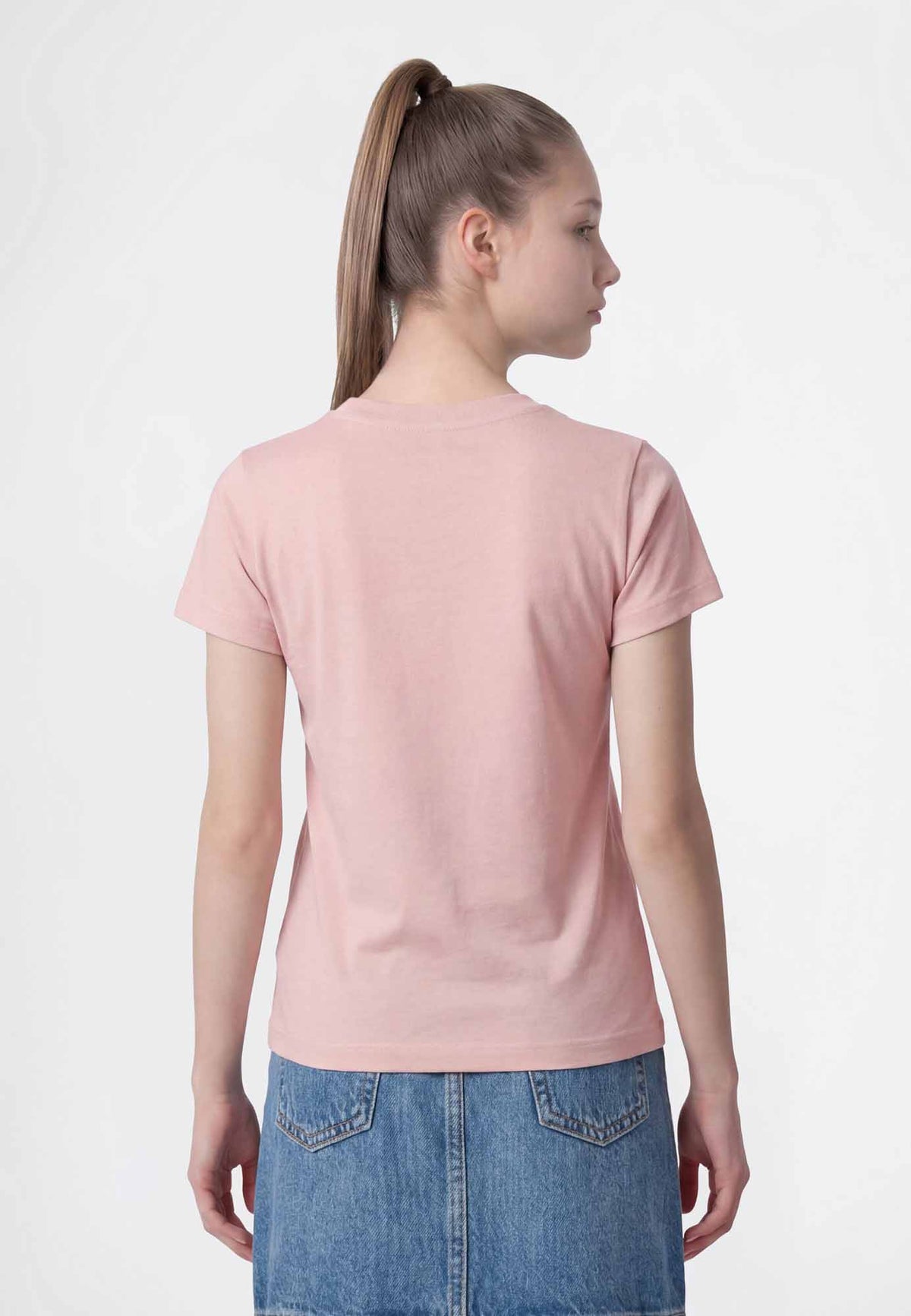 Champion g. t-shirt da bambino/a rosa