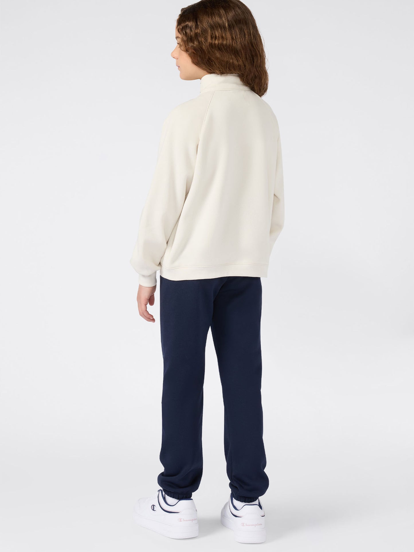 TUTA FULL ZIP CHAMPION DA BAMBINA PANNA