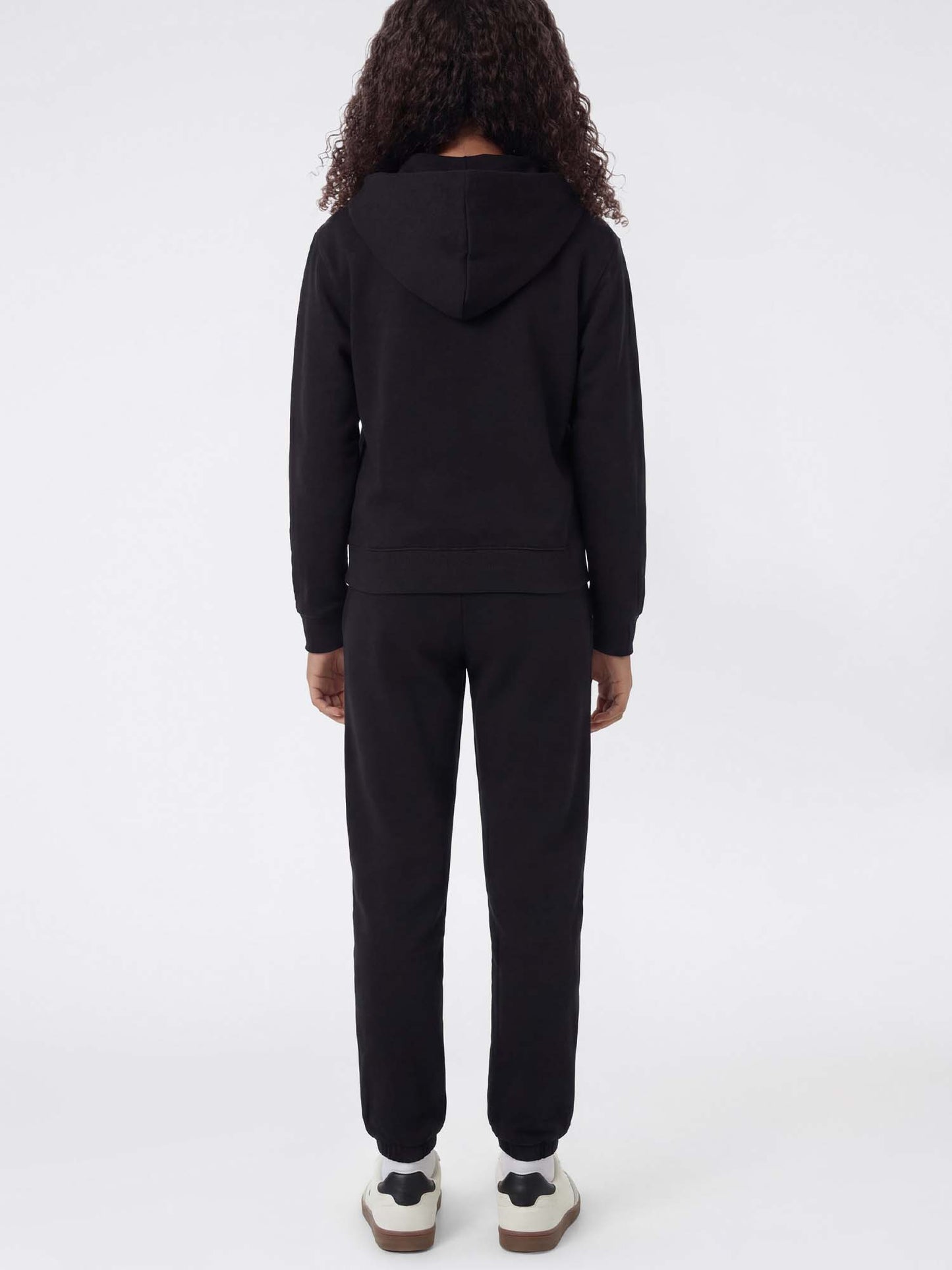 Tuta nera Champion da bambina unisex per la primavera
