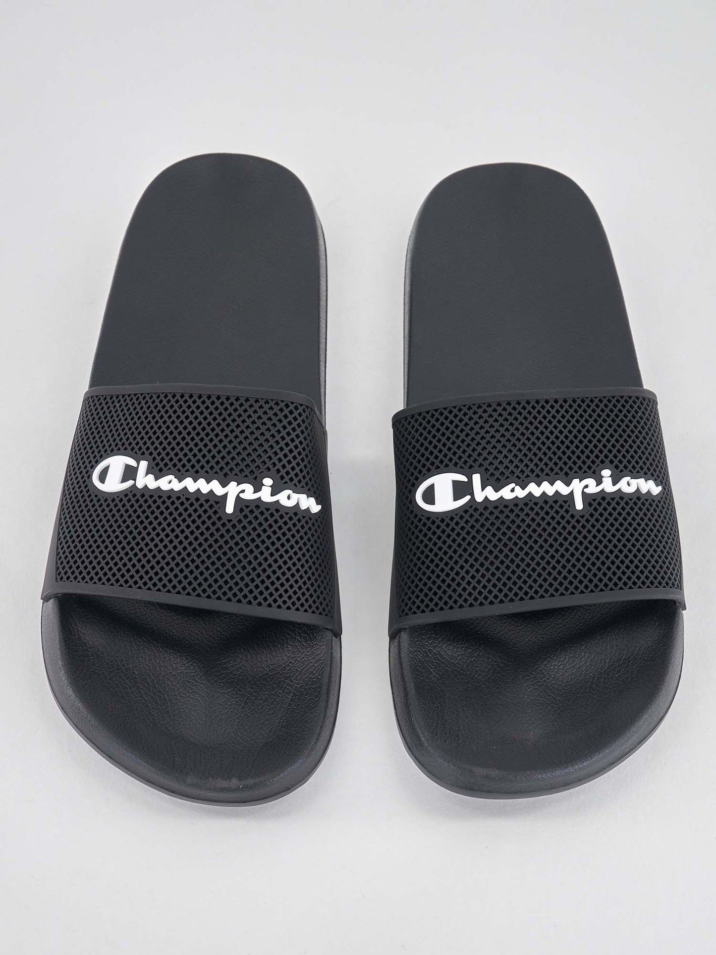 CIABATTA DTN21 CHAMPION UOMO NERO-BIANCO