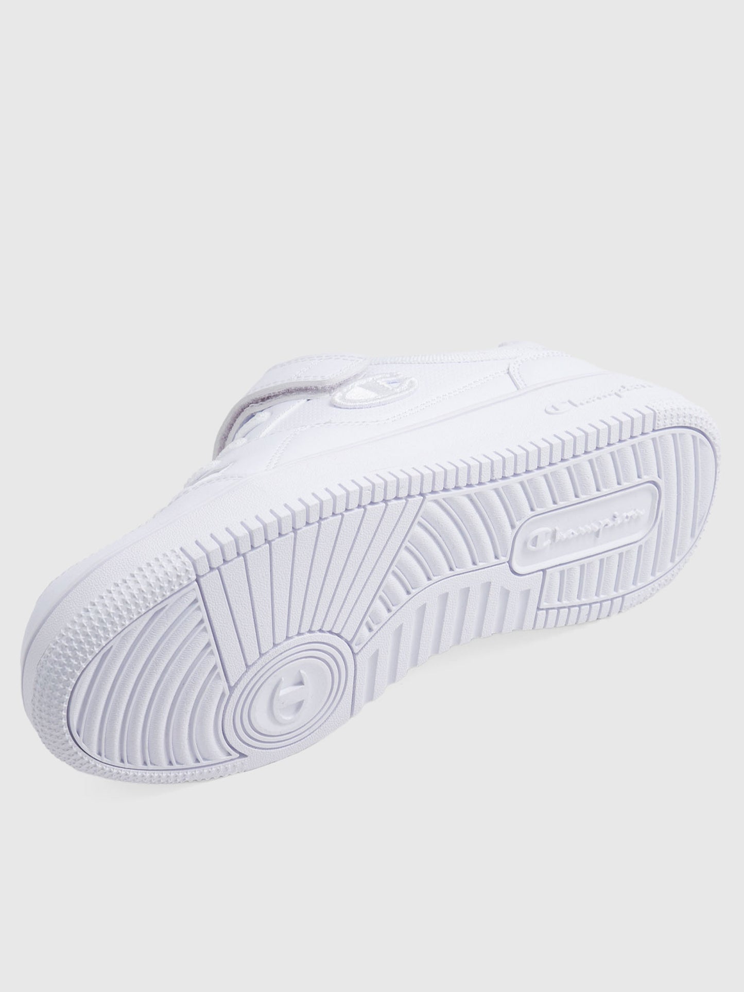 SNEAKERS CON STRAPPO REBOUND LOW CHAMPION BAMBINO UNISEX BIANCO