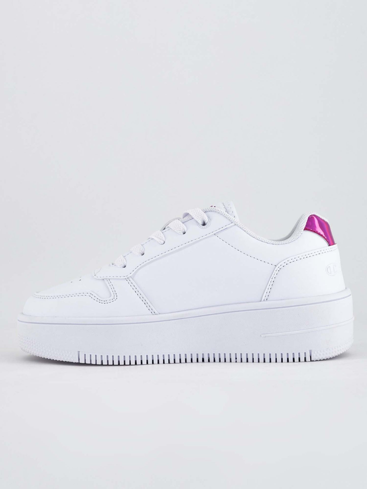SNEAKERS RD18 PLATFORM CHAMPION RAGAZZA BIANCO ROSA