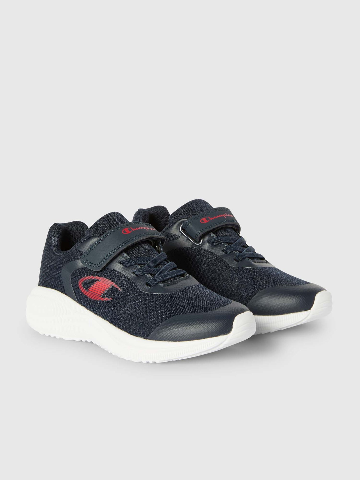 SNEAKERS CON STRAP SYPHON CHAMPION BAMBINO NERO