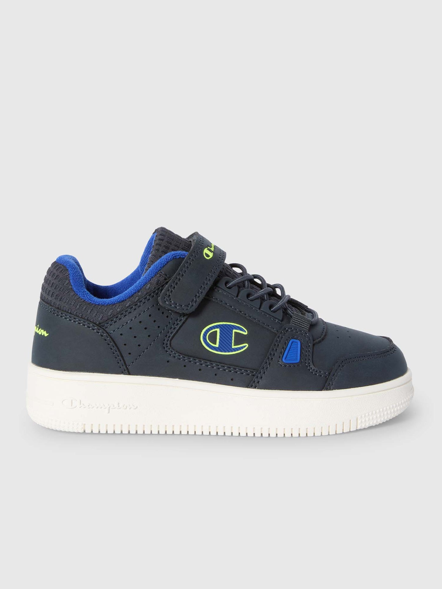 SNEAKERS CON STRAP RD18 CHAMPION BAMBINO BLU