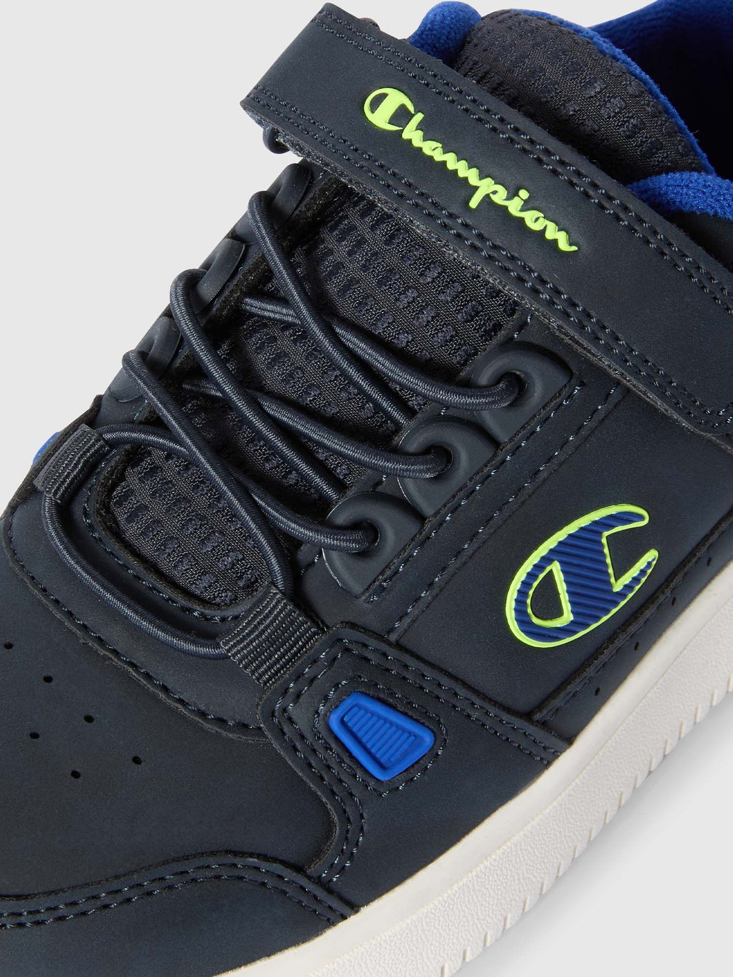 SNEAKERS CON STRAP RD18 CHAMPION BAMBINO BLU