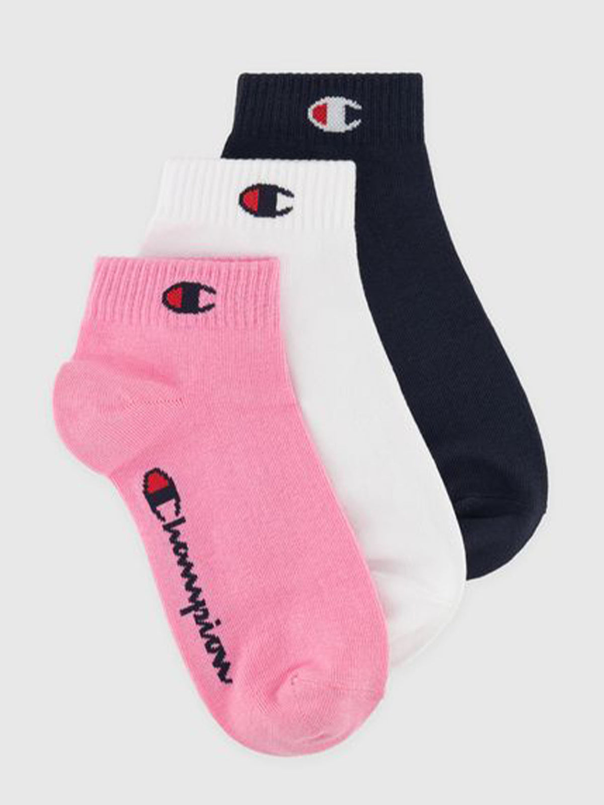Champion calze 3PZ da unisex assortito