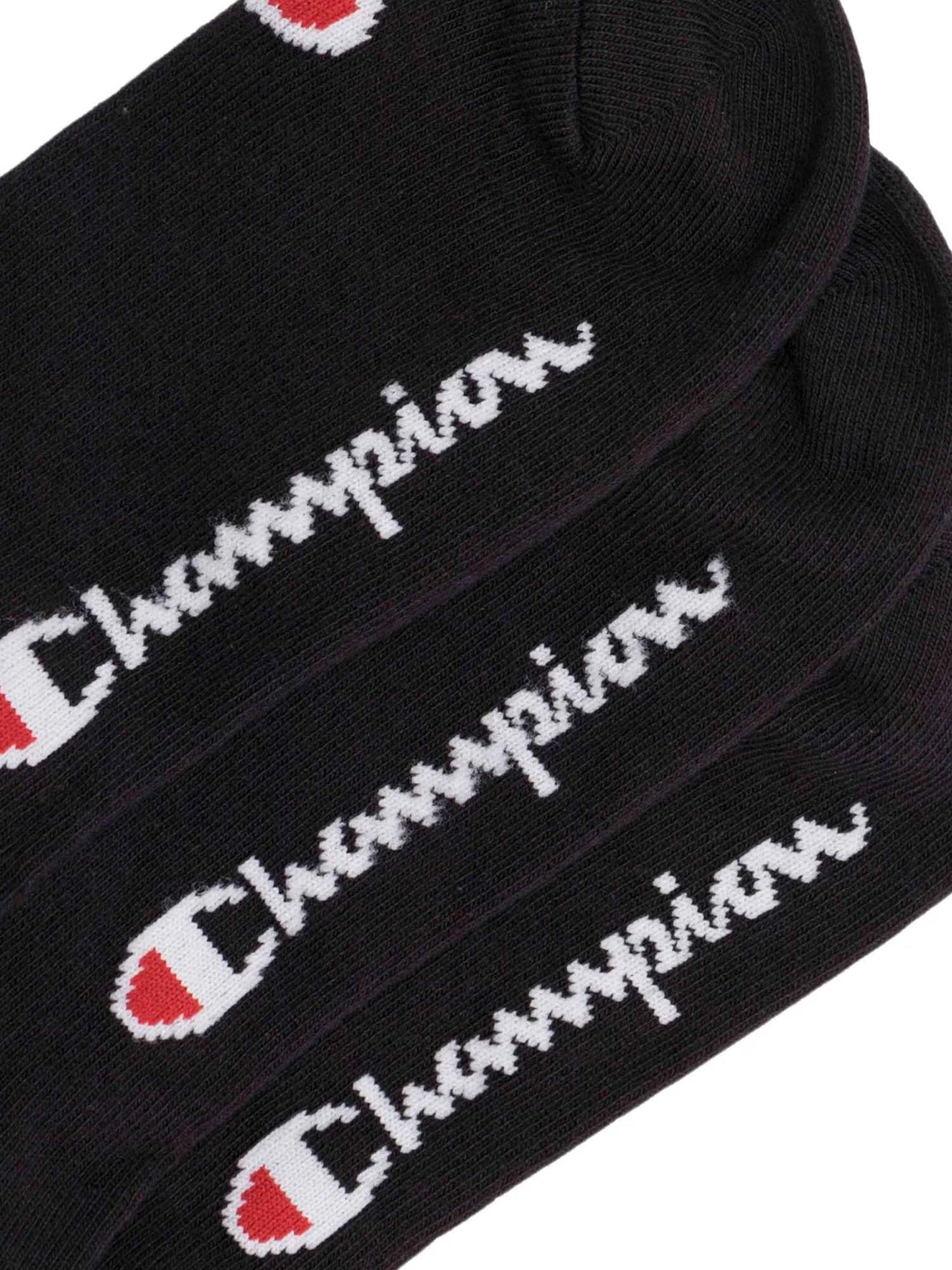 CALZE 3 PZ MODELLO ALLA CAVIGLIA CHAMPION DA DONNA NERO