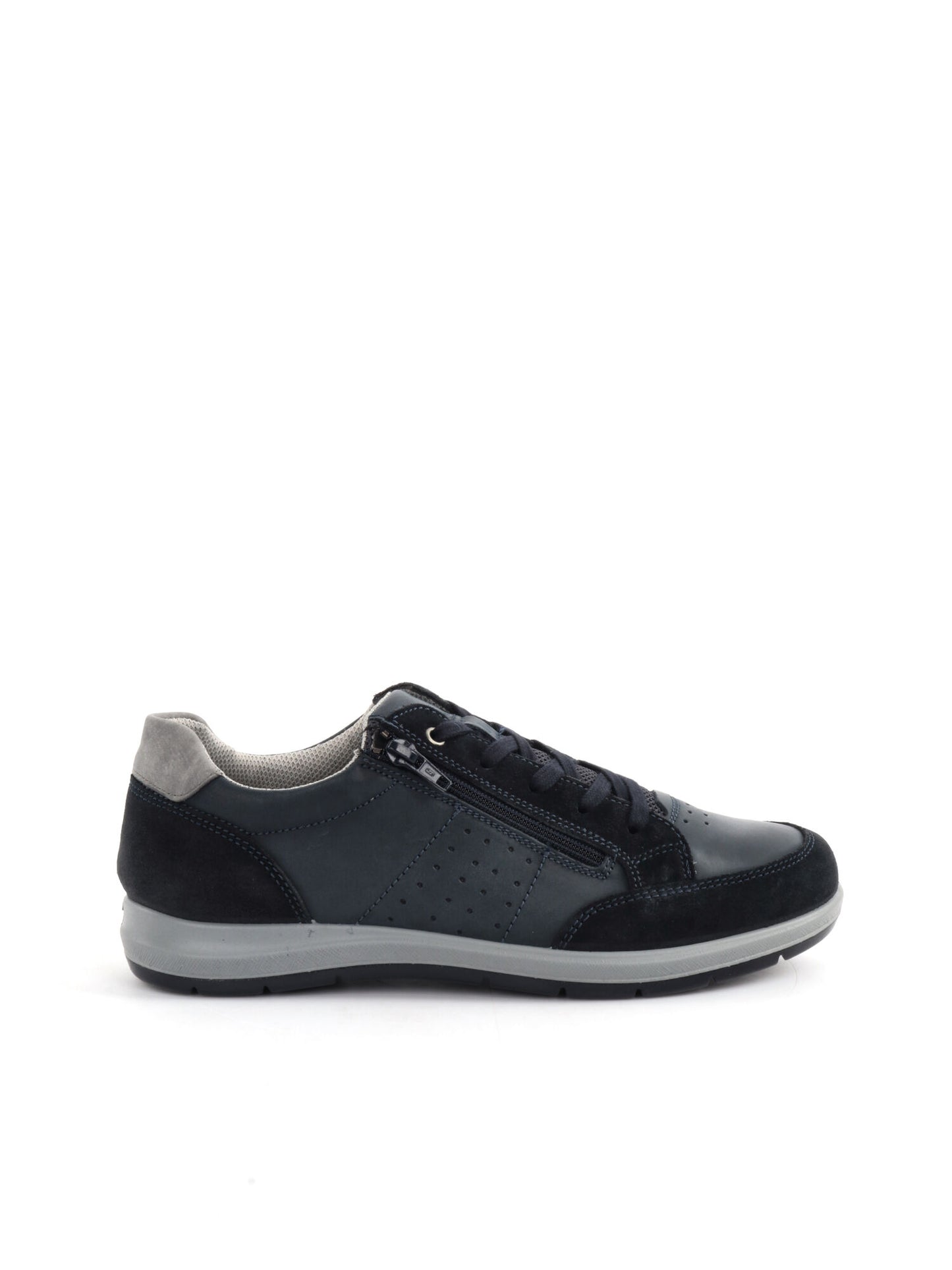 SCARPA STRINGATA CON ZIP IMAC UOMO BLU