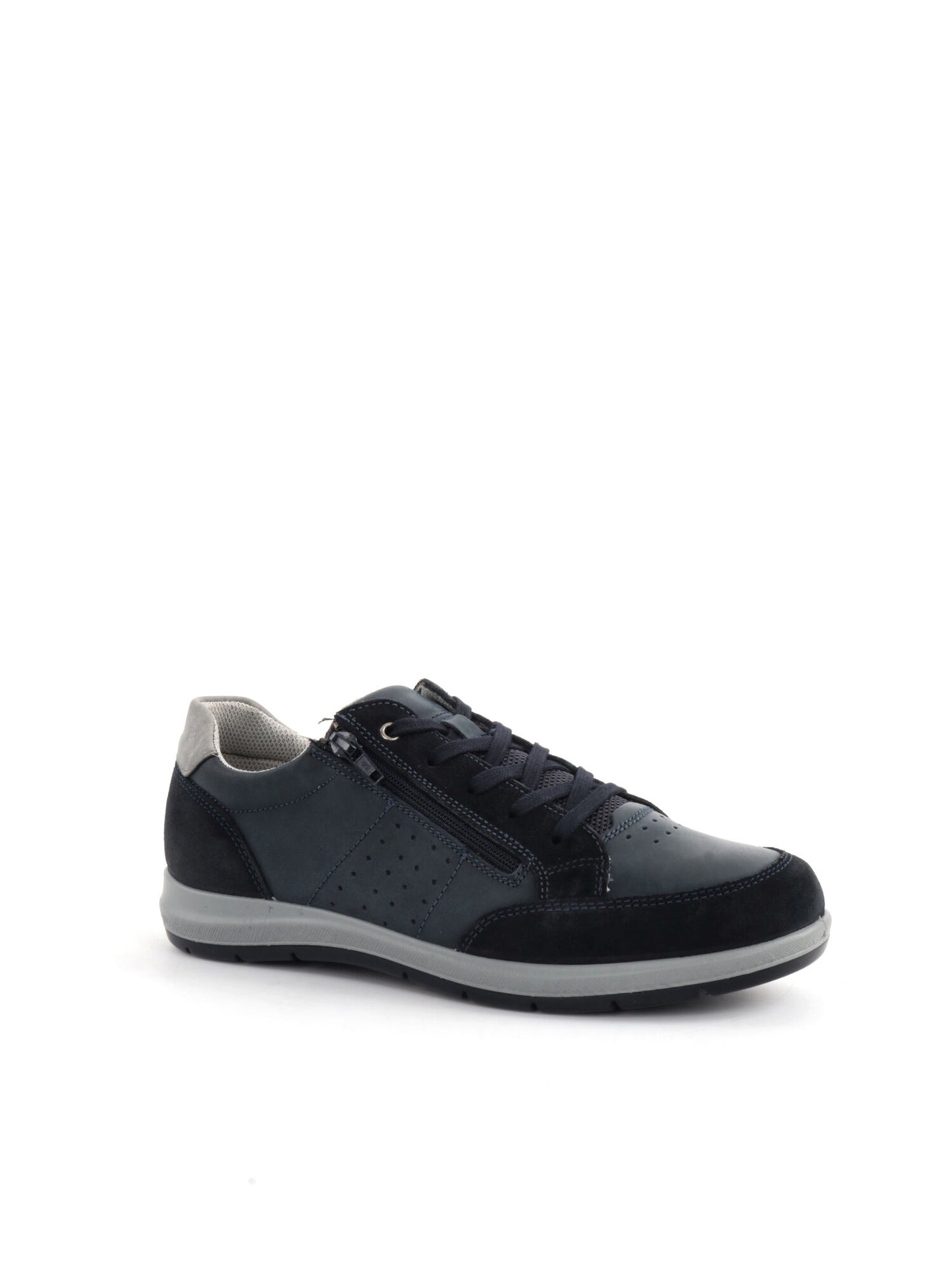 SCARPA STRINGATA CON ZIP IMAC UOMO BLU