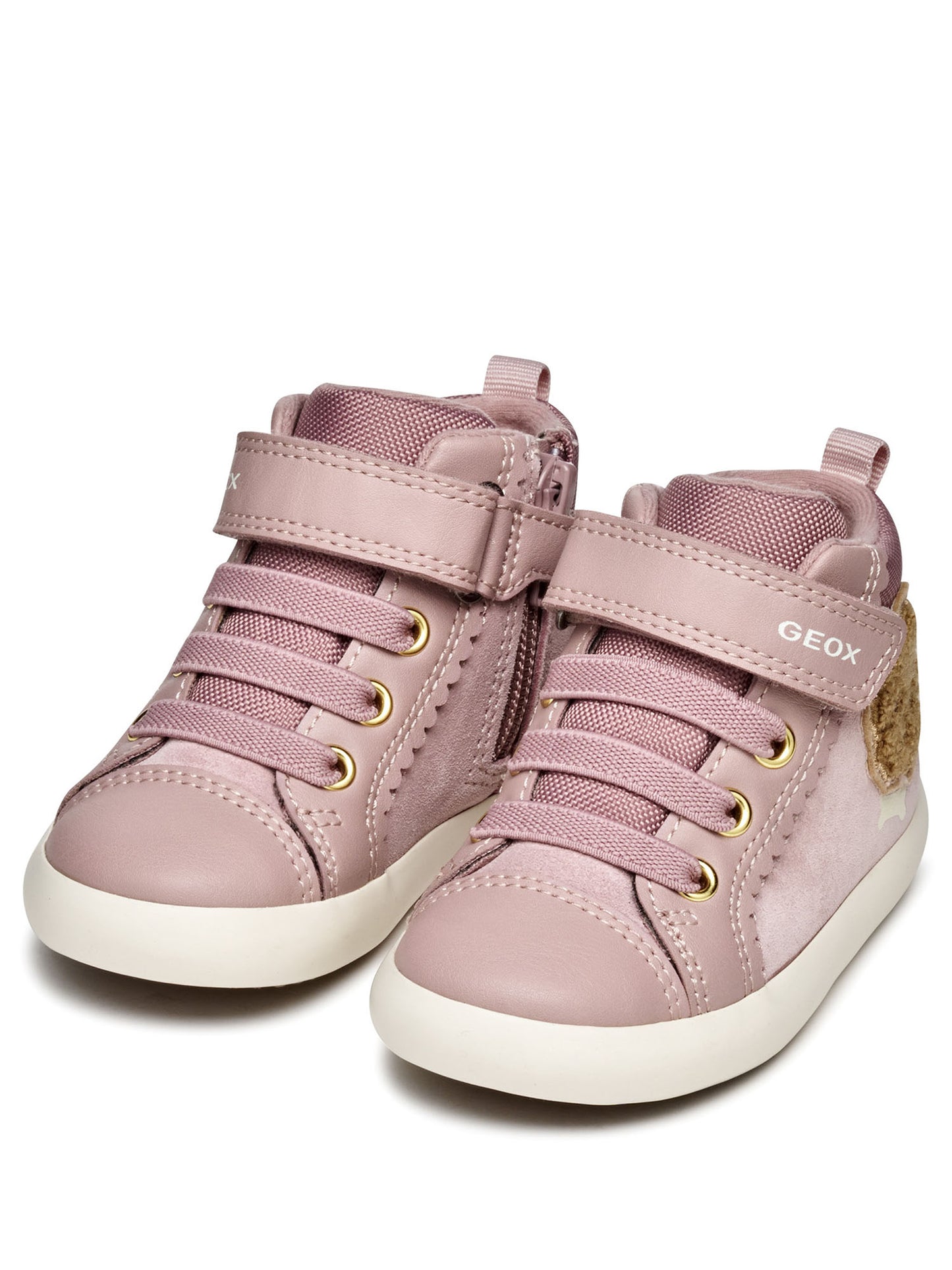 SCARPA CON STRAP GISLI GEOX DA BAMBINA ROSA
