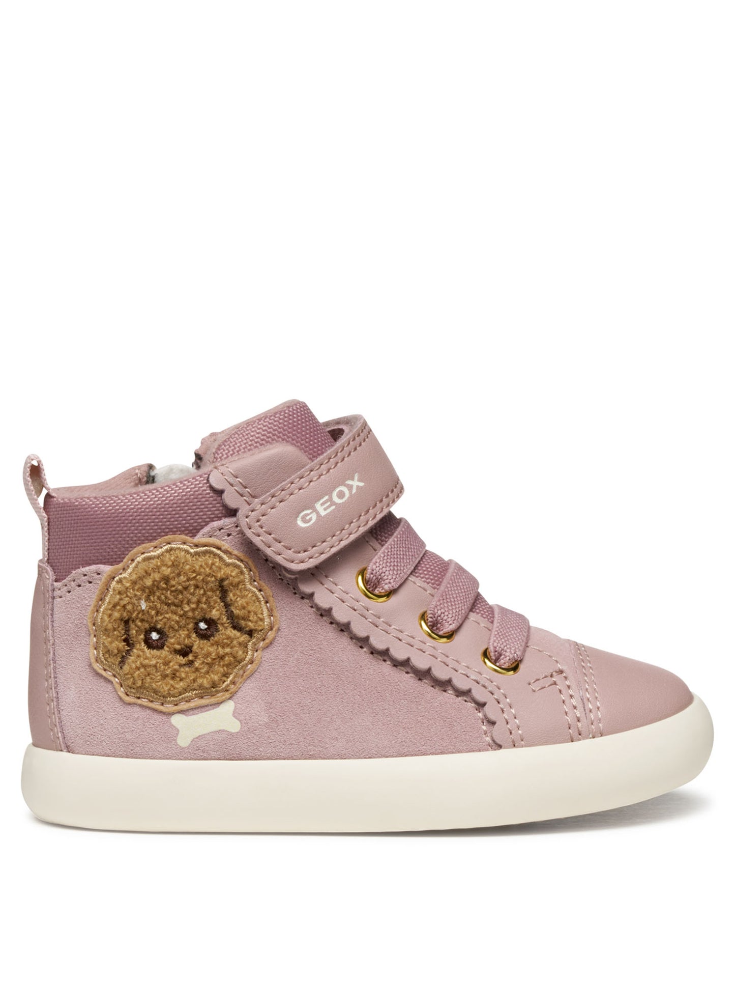 SCARPA CON STRAP GISLI GEOX DA BAMBINA ROSA