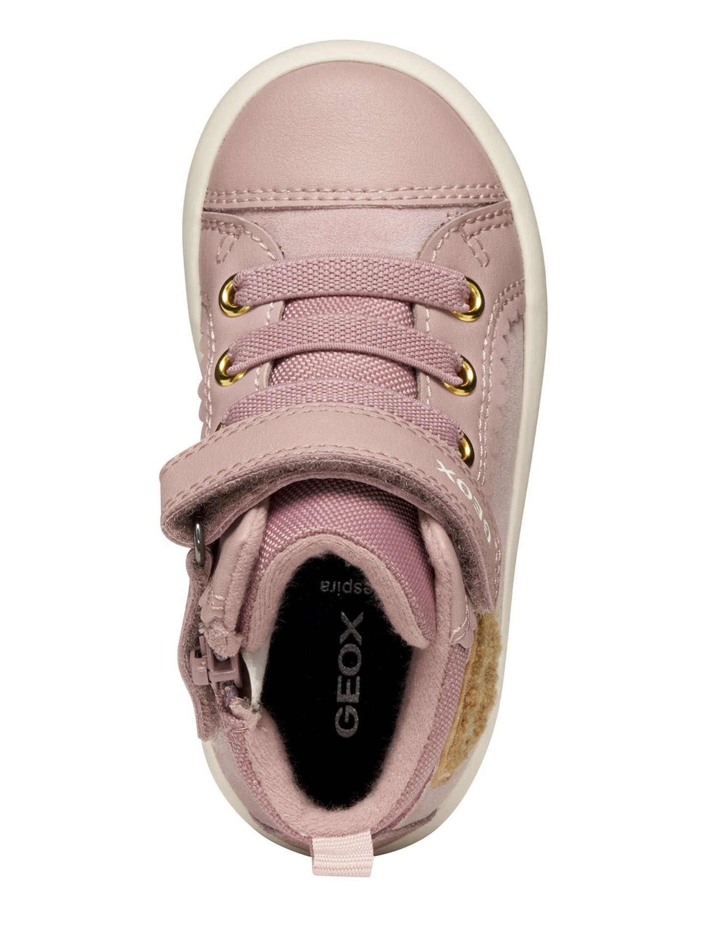 SCARPA CON STRAP GISLI GEOX DA BAMBINA ROSA