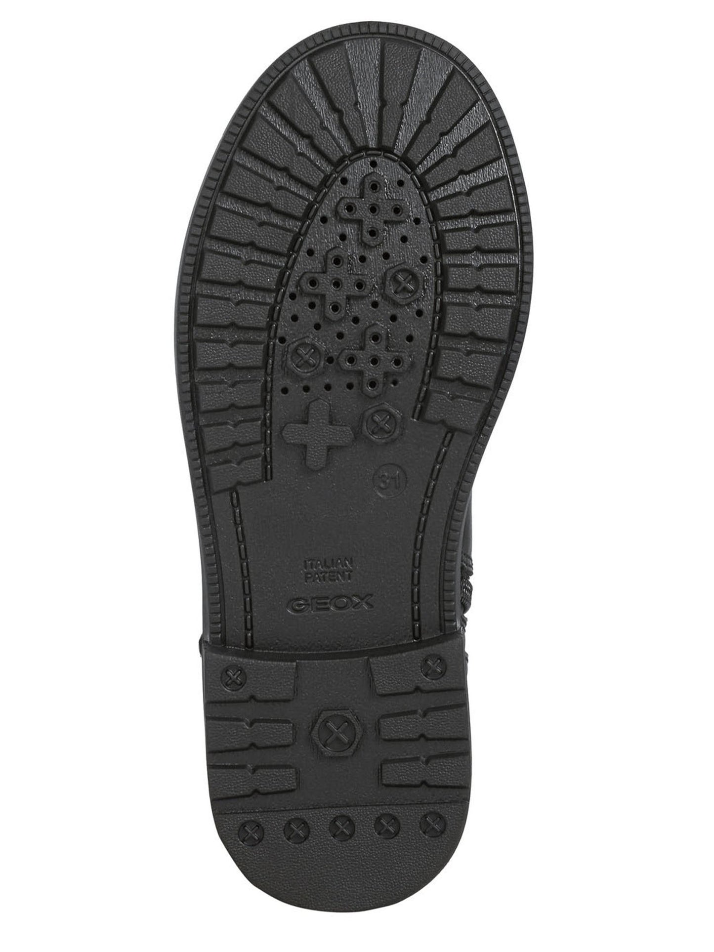 STIVALETTO ECLAIR GEOX DA BAMBINA NERO