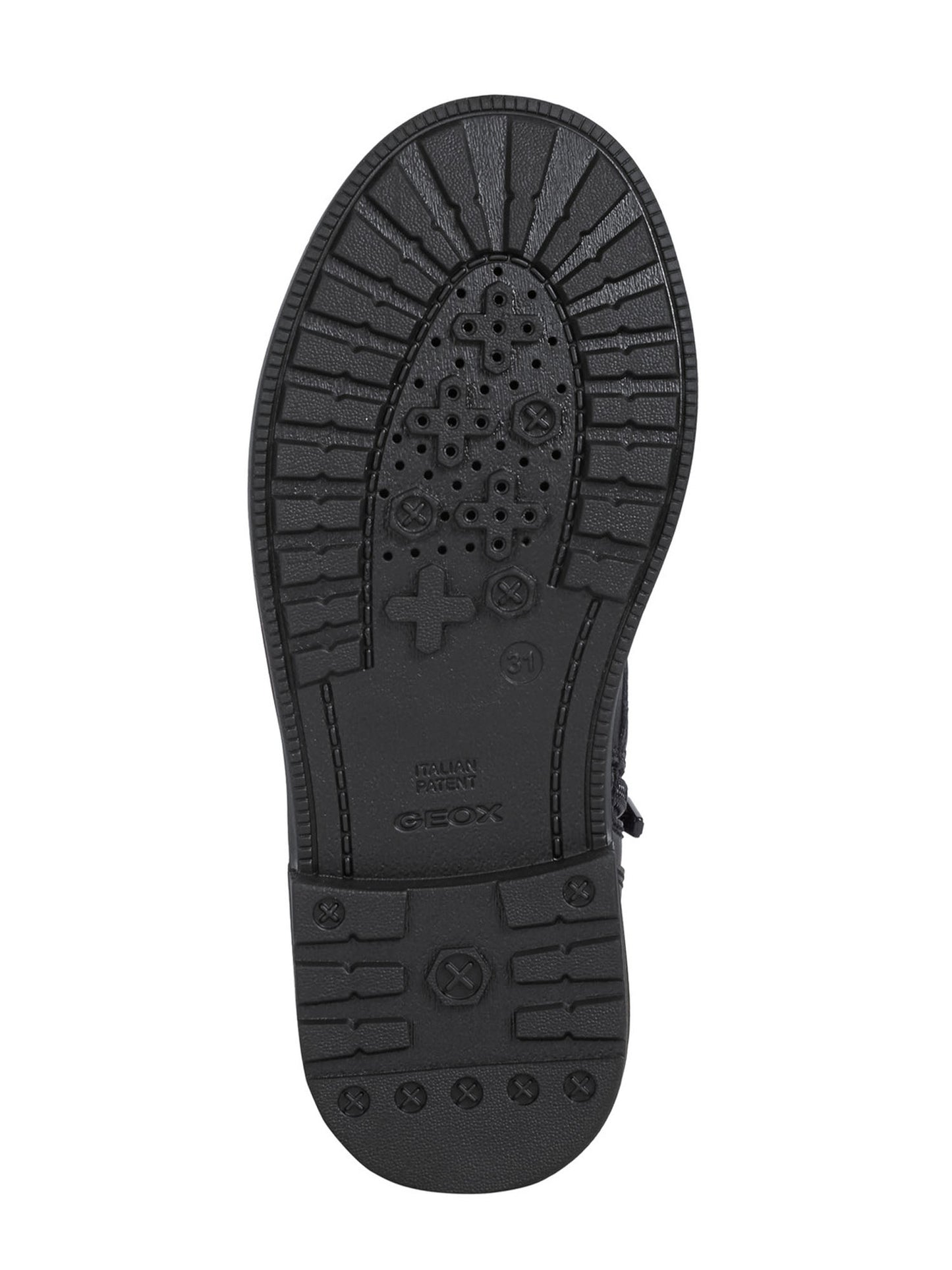 ANFIBIO ECLAIR GEOX DA BAMBINA NERO
