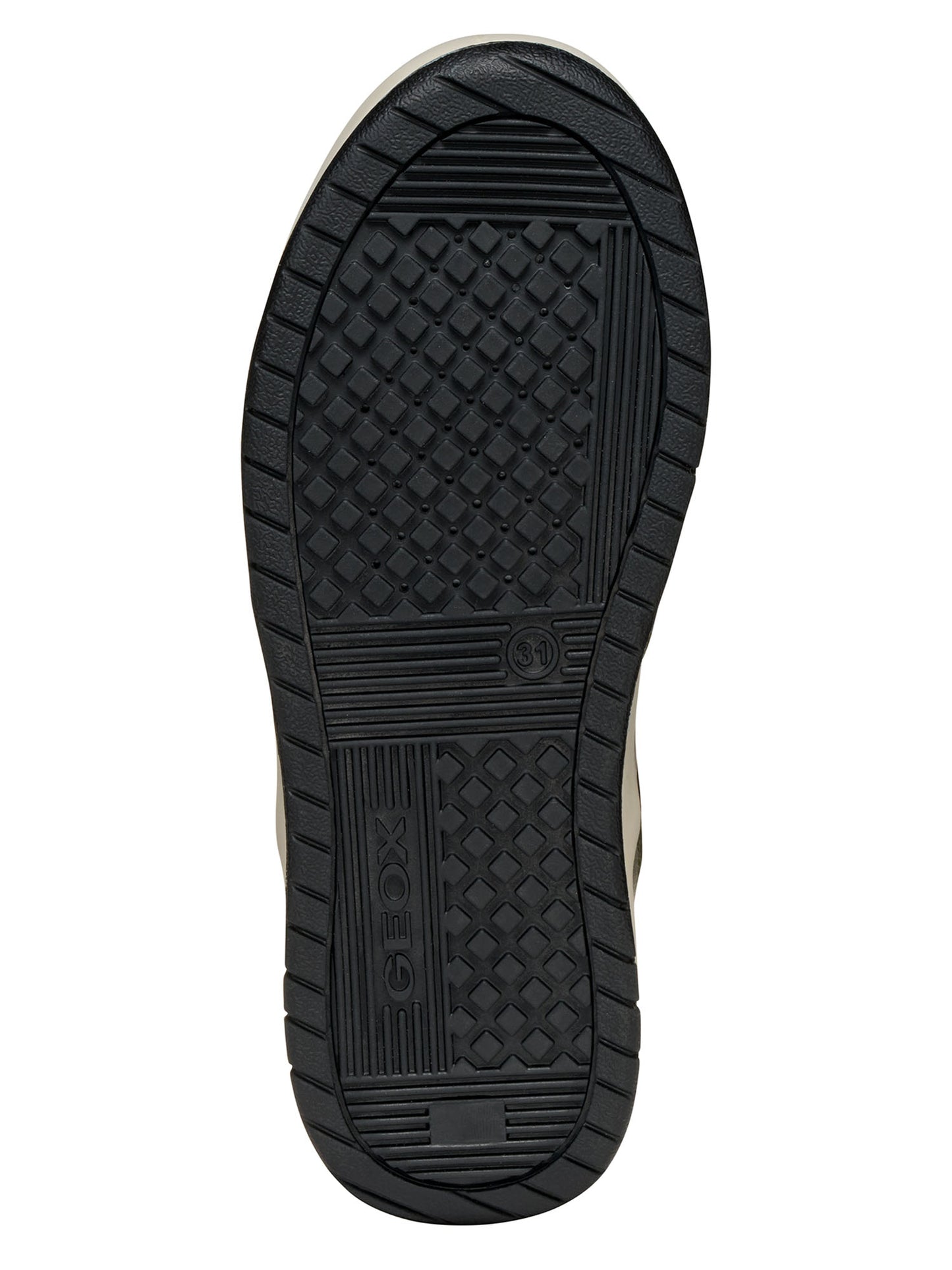 SNEAKERS PERTH ALTE GEOX DA BAMBINO VERDE MILITARE