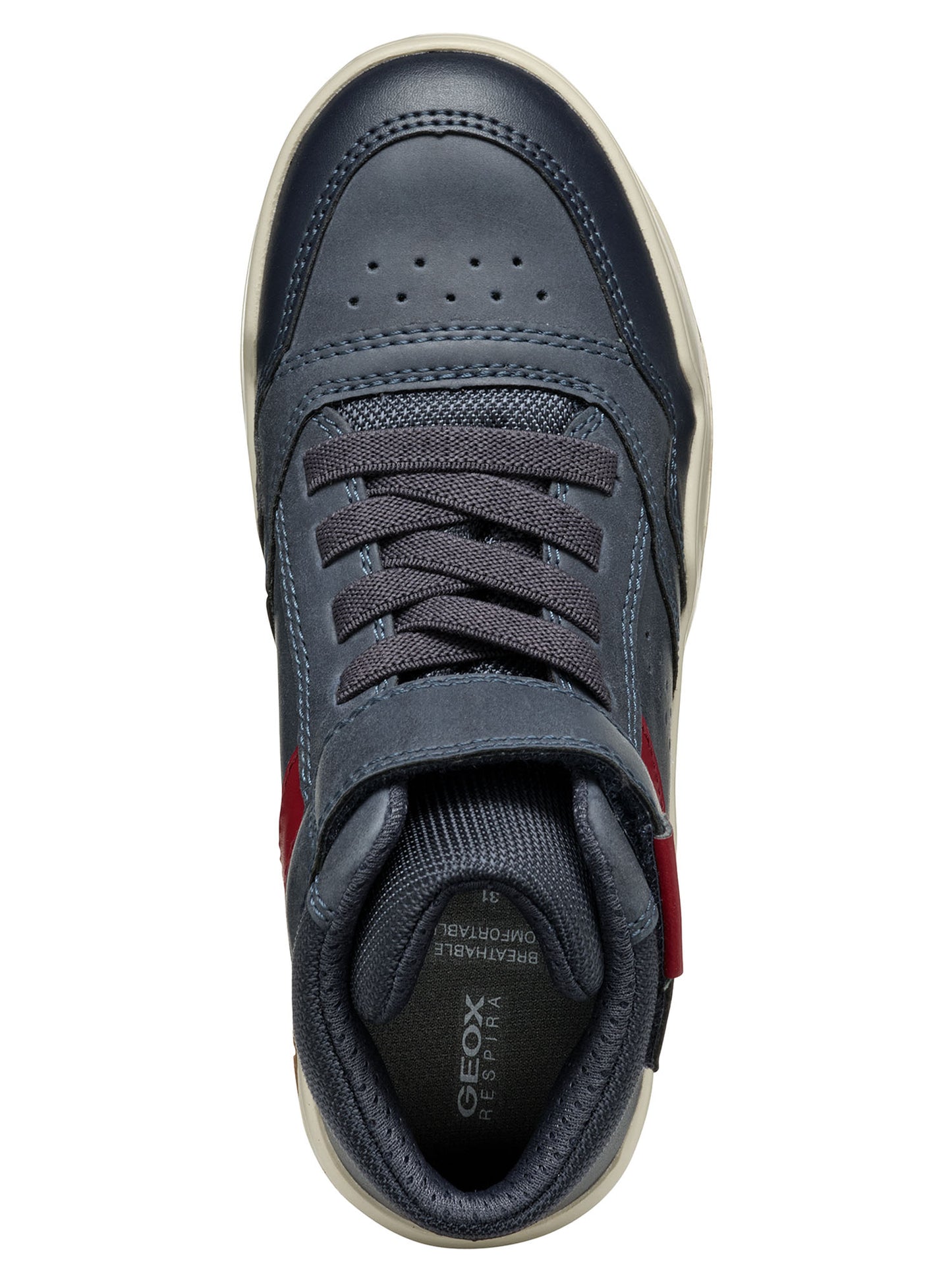 SNEAKERS PERTH ALTE GEOX DA BAMBINO BLU