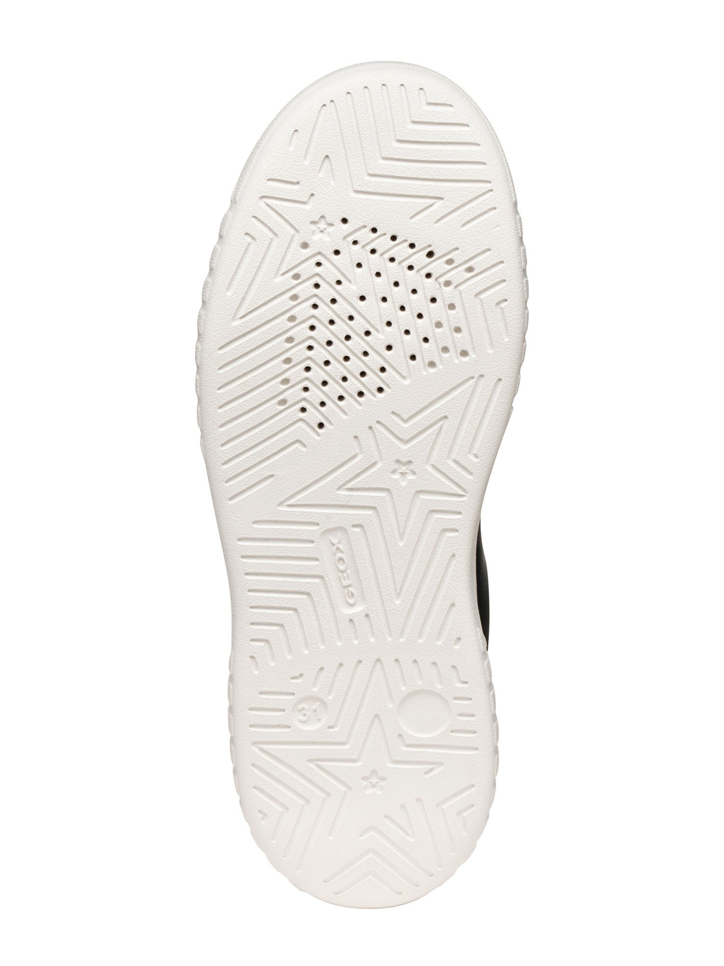 SNEAKERS MIKIROSHI GEOXDA BAMBINA BIANCO-ORO