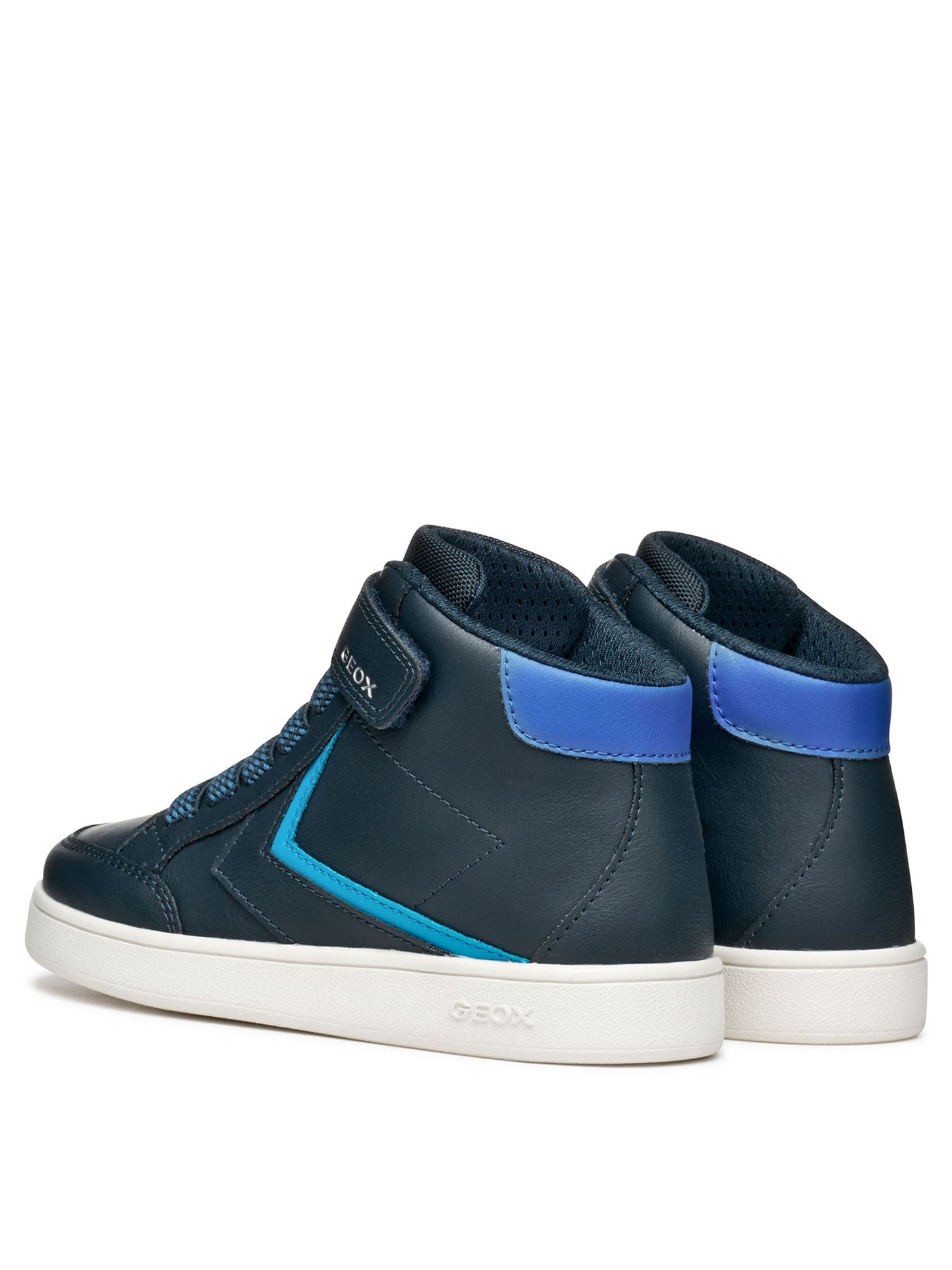 SNEAKERS CON STARP ECLYPER GEOX BAMBINO BLU