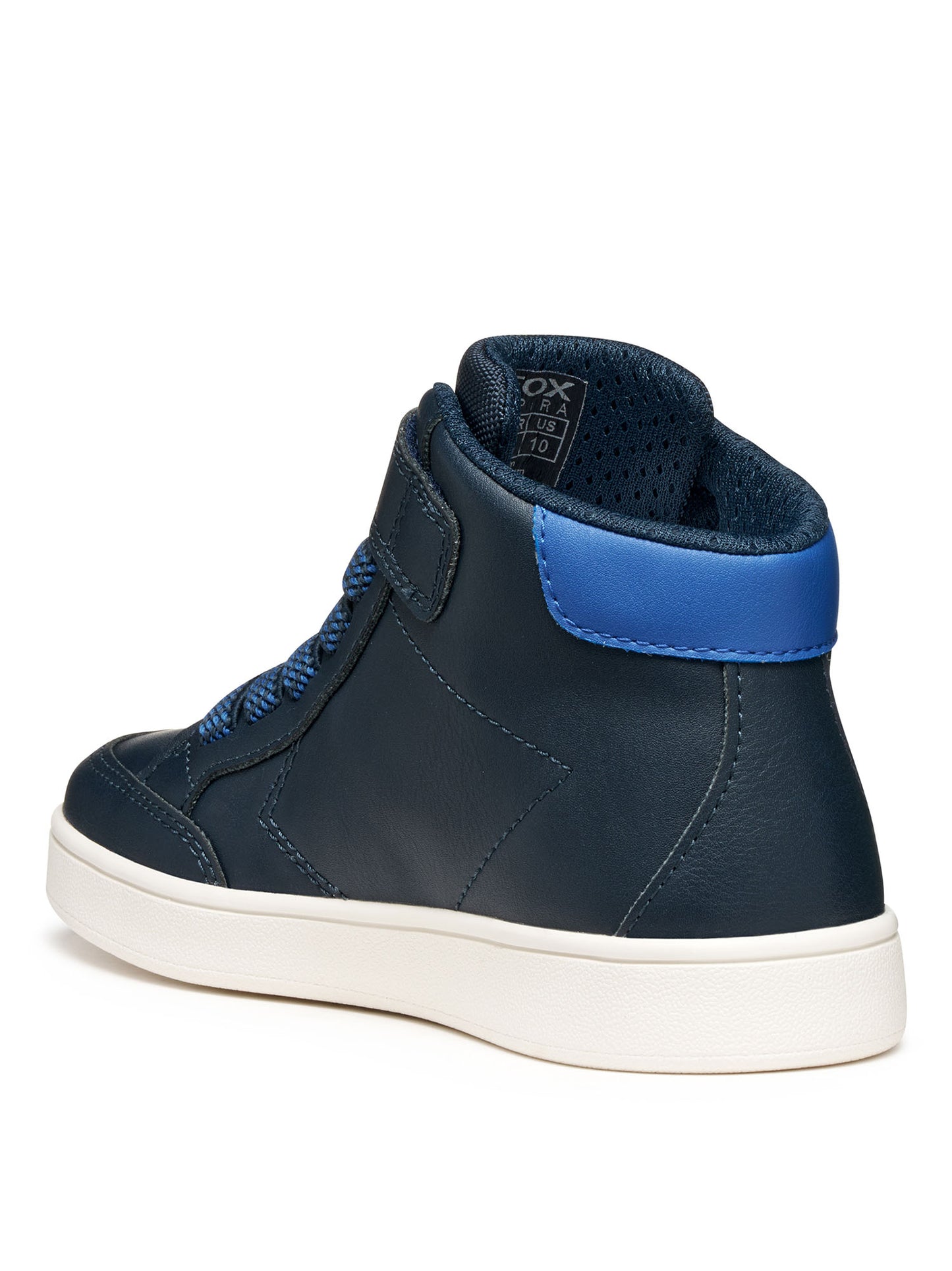 SNEAKERS CON STARP ECLYPER GEOX BAMBINO BLU
