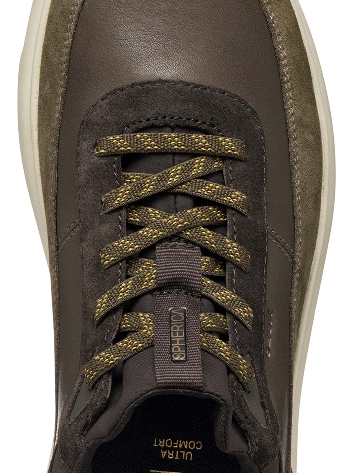 Geox Spherica Plus, slip on da uomo verdi