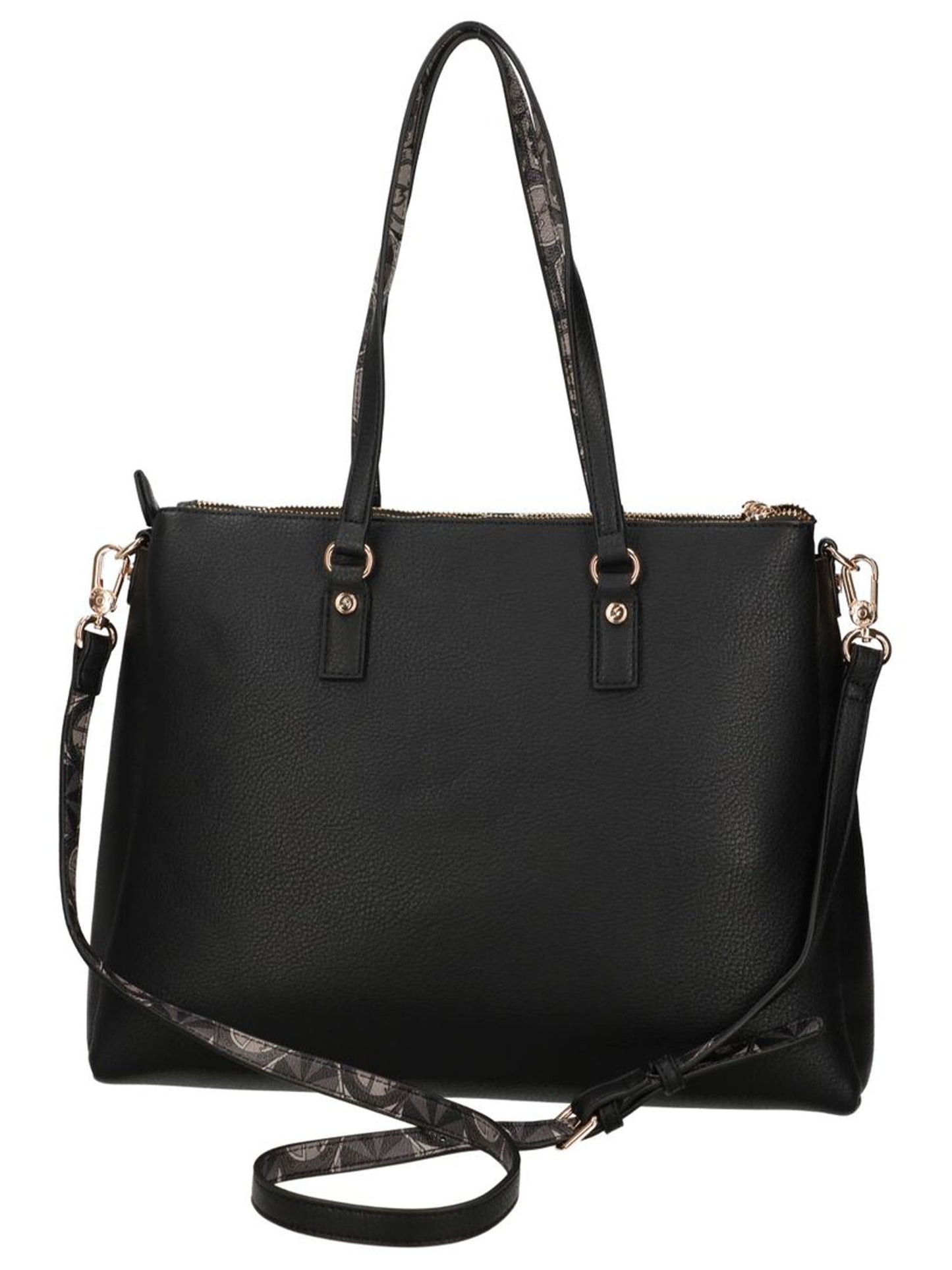 BORSA SHOPPING DENISE SOF GATTINONI DA DONNA NERO